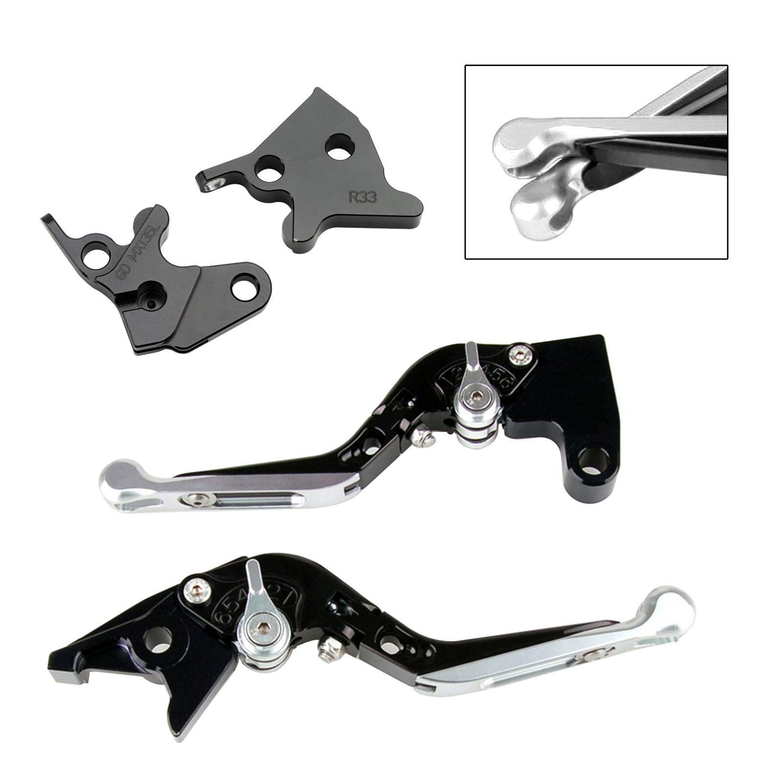 2005-2014 YAMAHA YBR125 Adjustable Clutch Brake Lever