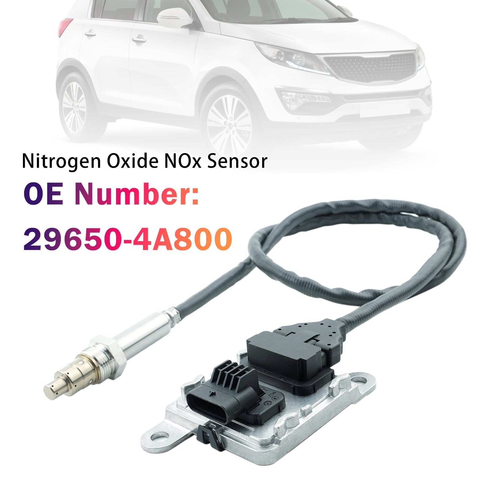 Nitrogen Oxide NOx Sensor 29650-4A800 5WK97345 For Hyundai Kia Sportage