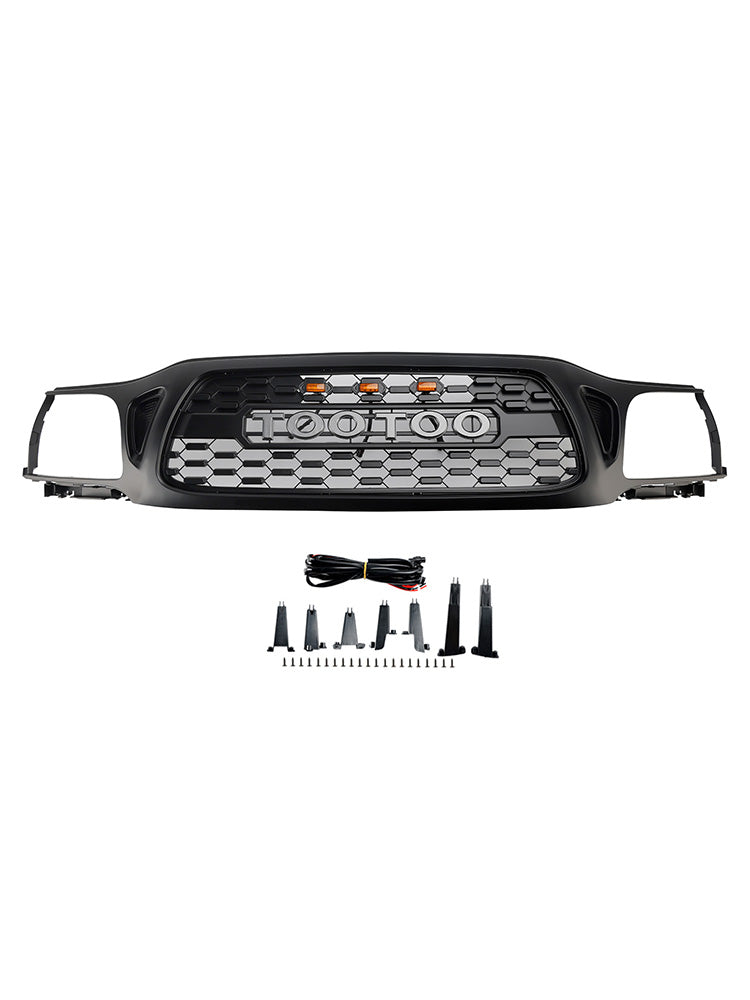 Honeycomb Front Bumper Grille Grill Fit Toyota Tacoma 2001-2004 TRD PRO