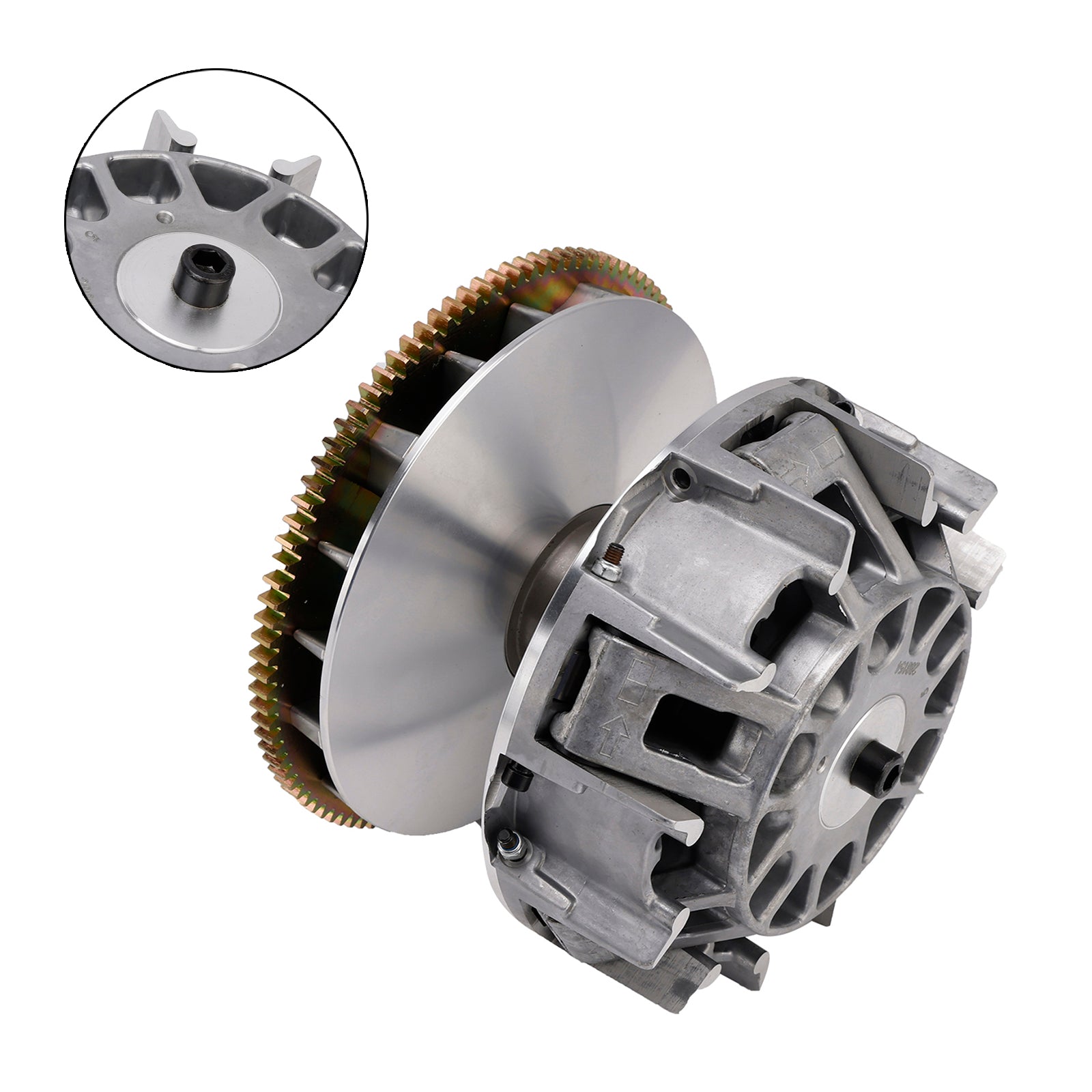 2006-2007 Can-Am Outlander 400 STD 4X4 Front Clutch Variator Pulley Set 420684400/420684401 420280245/420280247