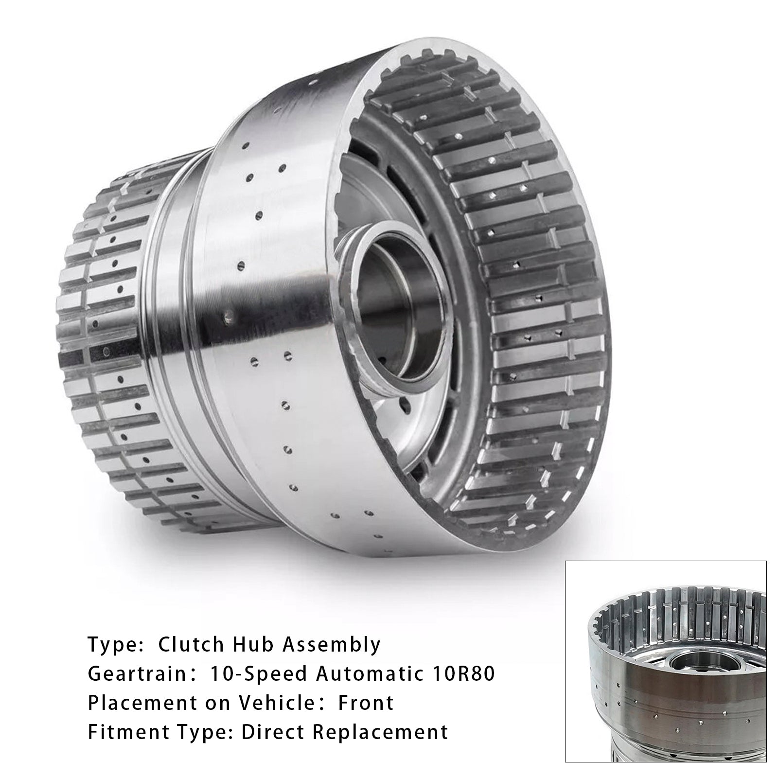 Automatic 10R80 CDF Drum Clutch Hub Assembly JL3Z-7H351-B For Ford F-150