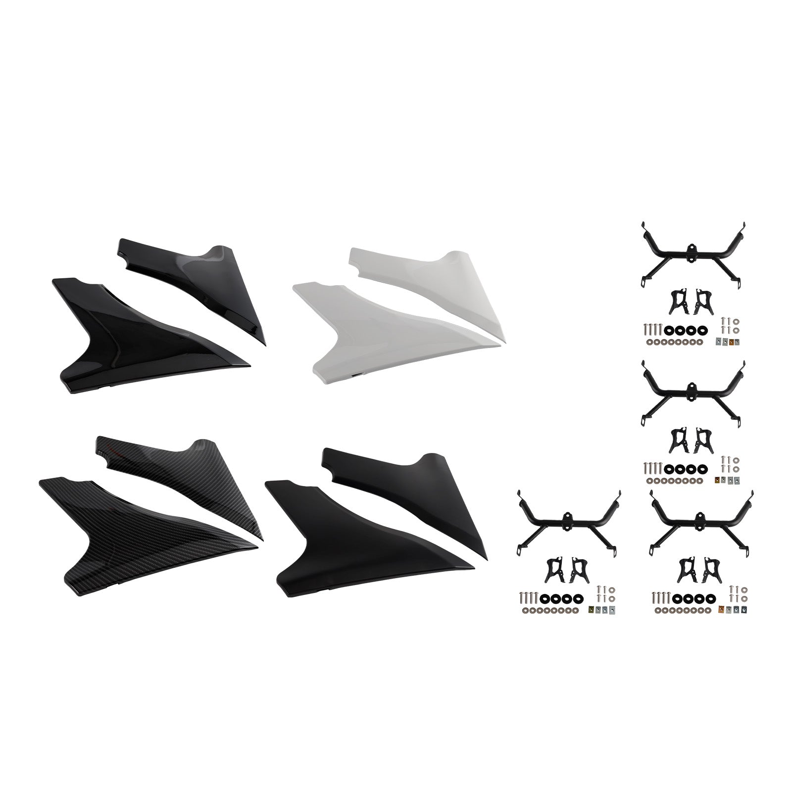 Supports de panneau latéral de mise à niveau Harley CVO Road Glide à partir de 2024, becquet de support