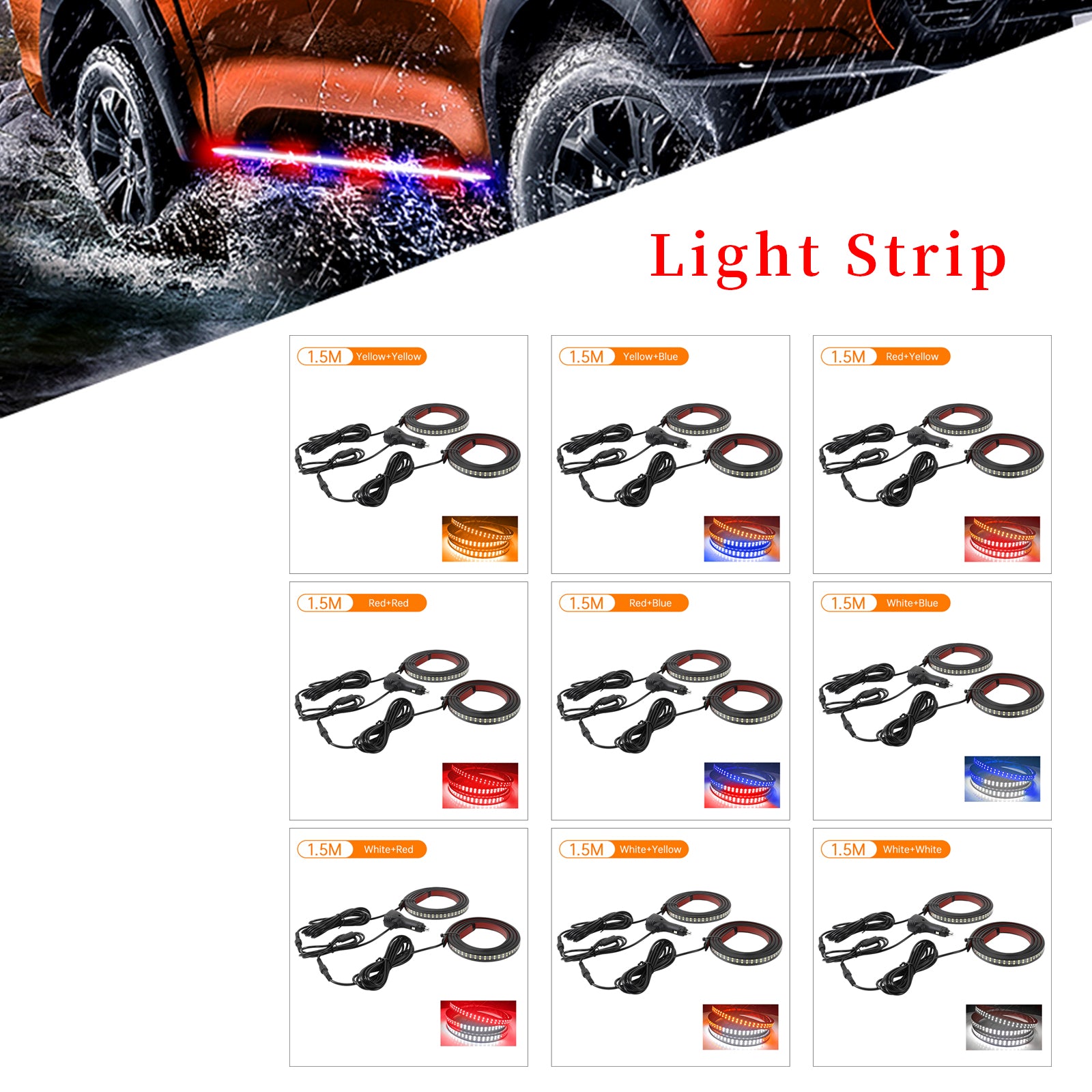 Dvojité farebné bežecké dosku