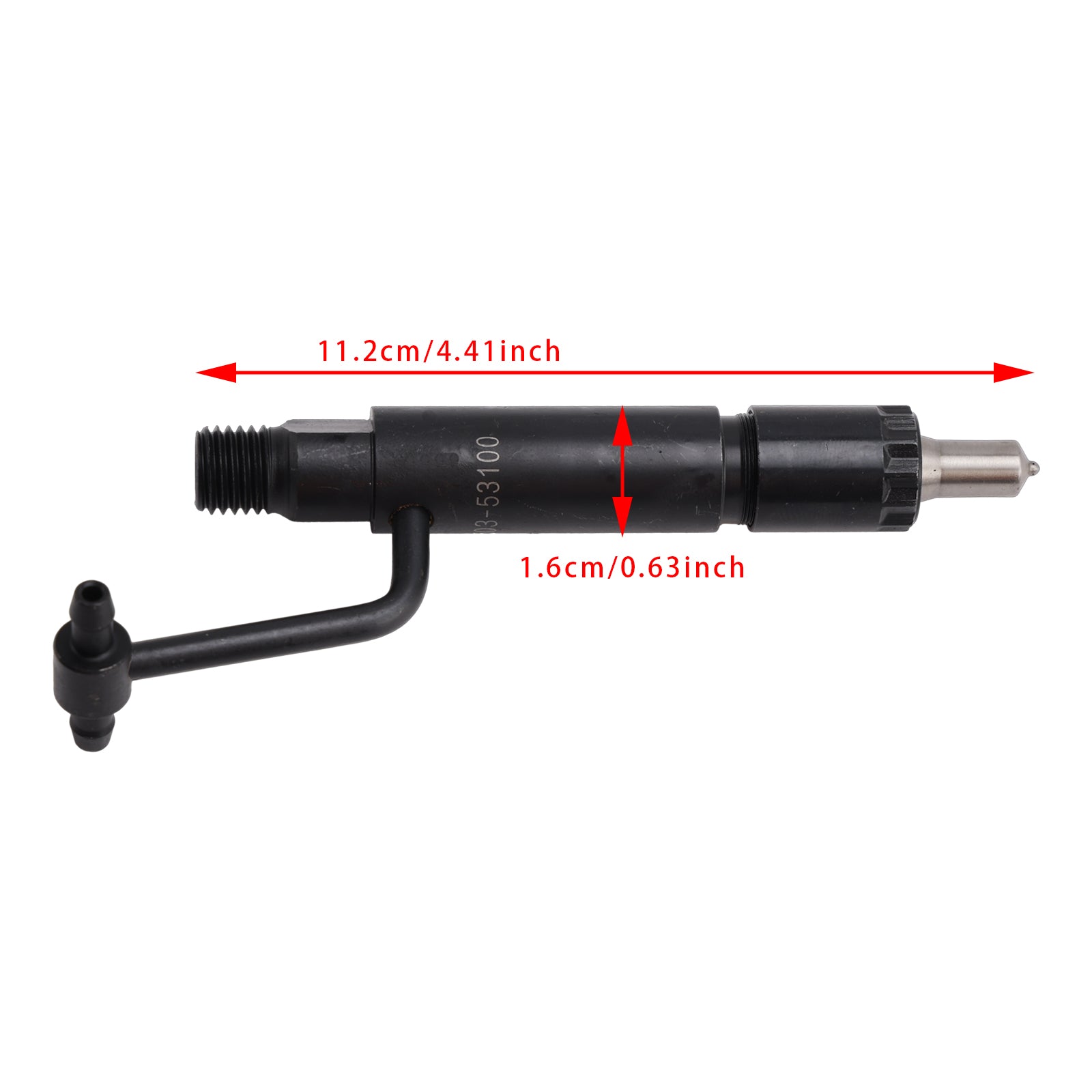 Injecteur de carburant pour Yanmar 3TNE84 3TNE88 4TNE84 John Deere 729503 – 53100, 3 pièces