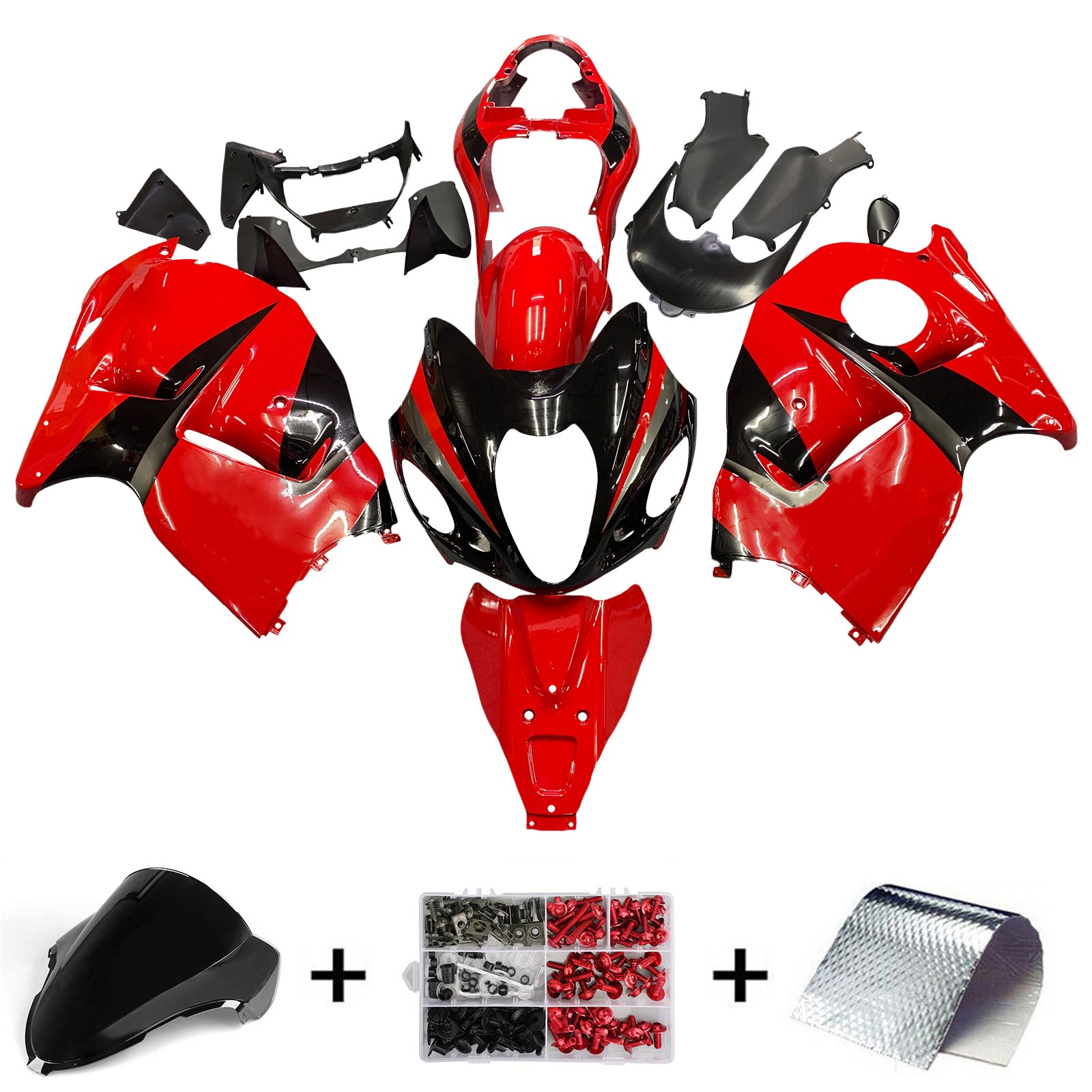 Injection Fairing Kit Bodywork Plastic ABS For Suzuki Hayabusa GSX1300R 1999-2007