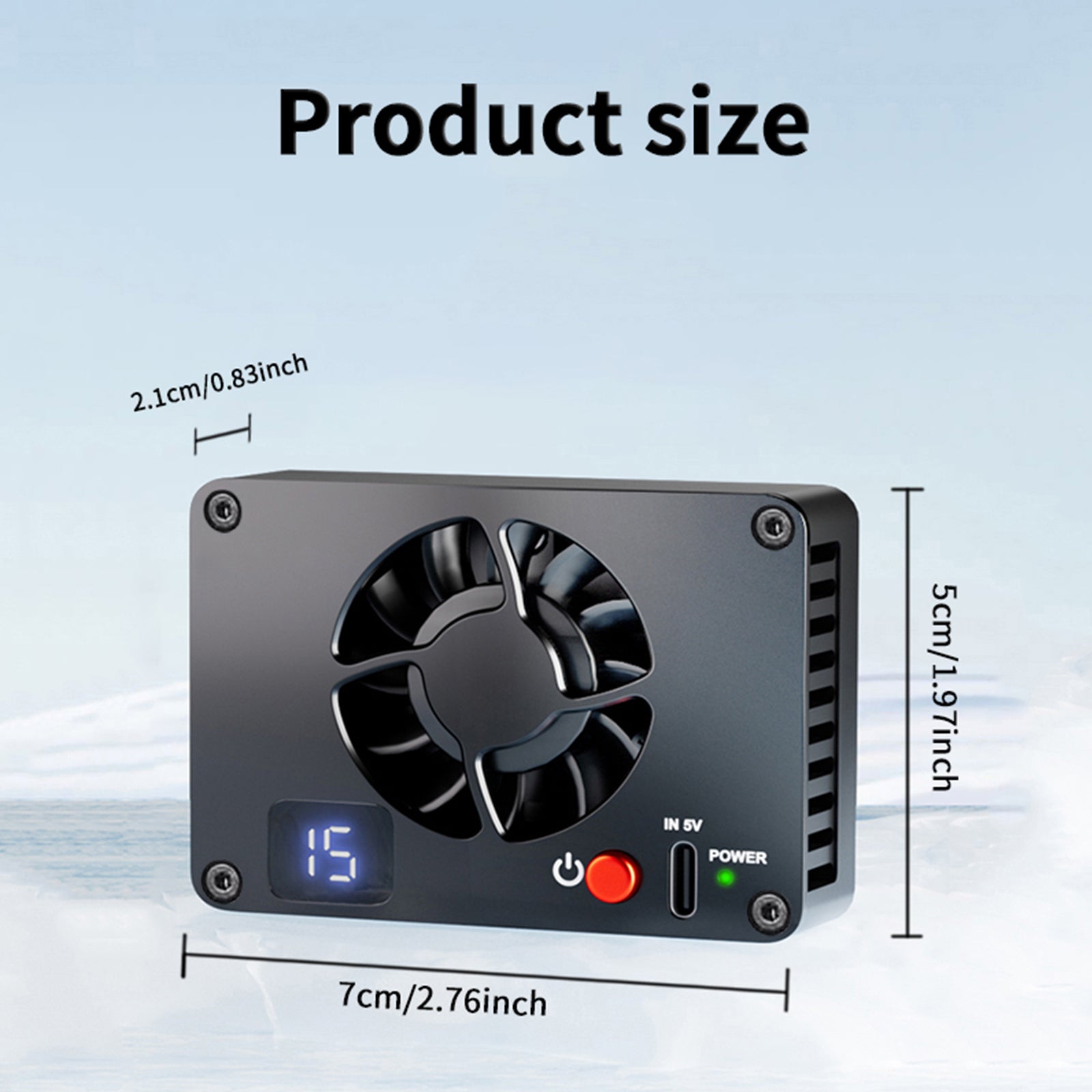 Kylkamera Kamera Radiator Temperaturkontroll Skärm Display Camera Live Radiator