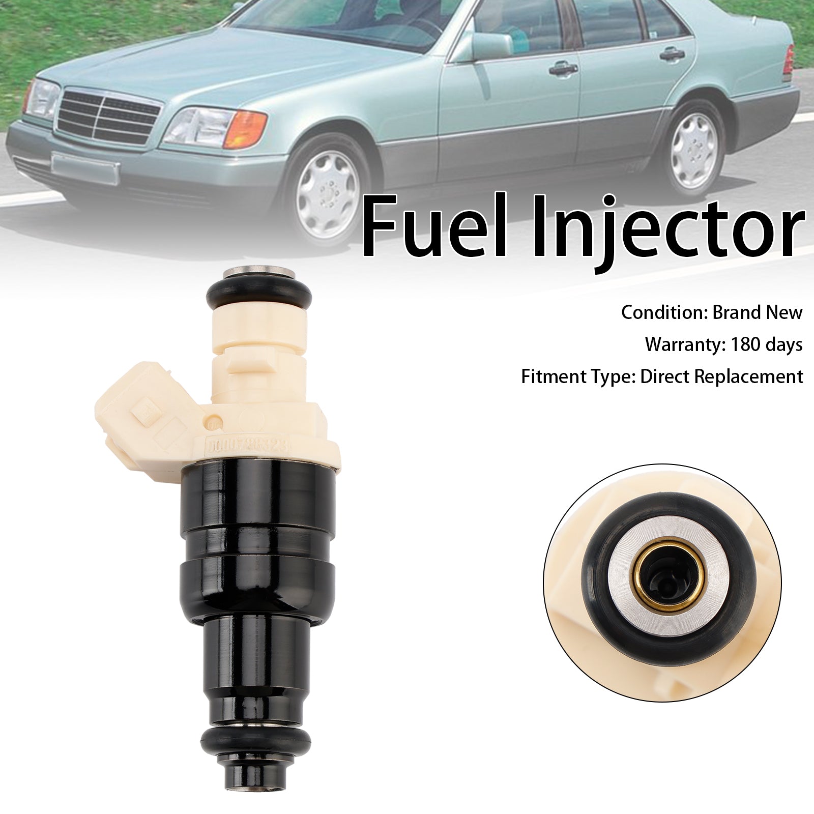 MERCEDES W124 W140 W210 R129 1 ST Bränsleinsprutare 0000788323 A0000786523