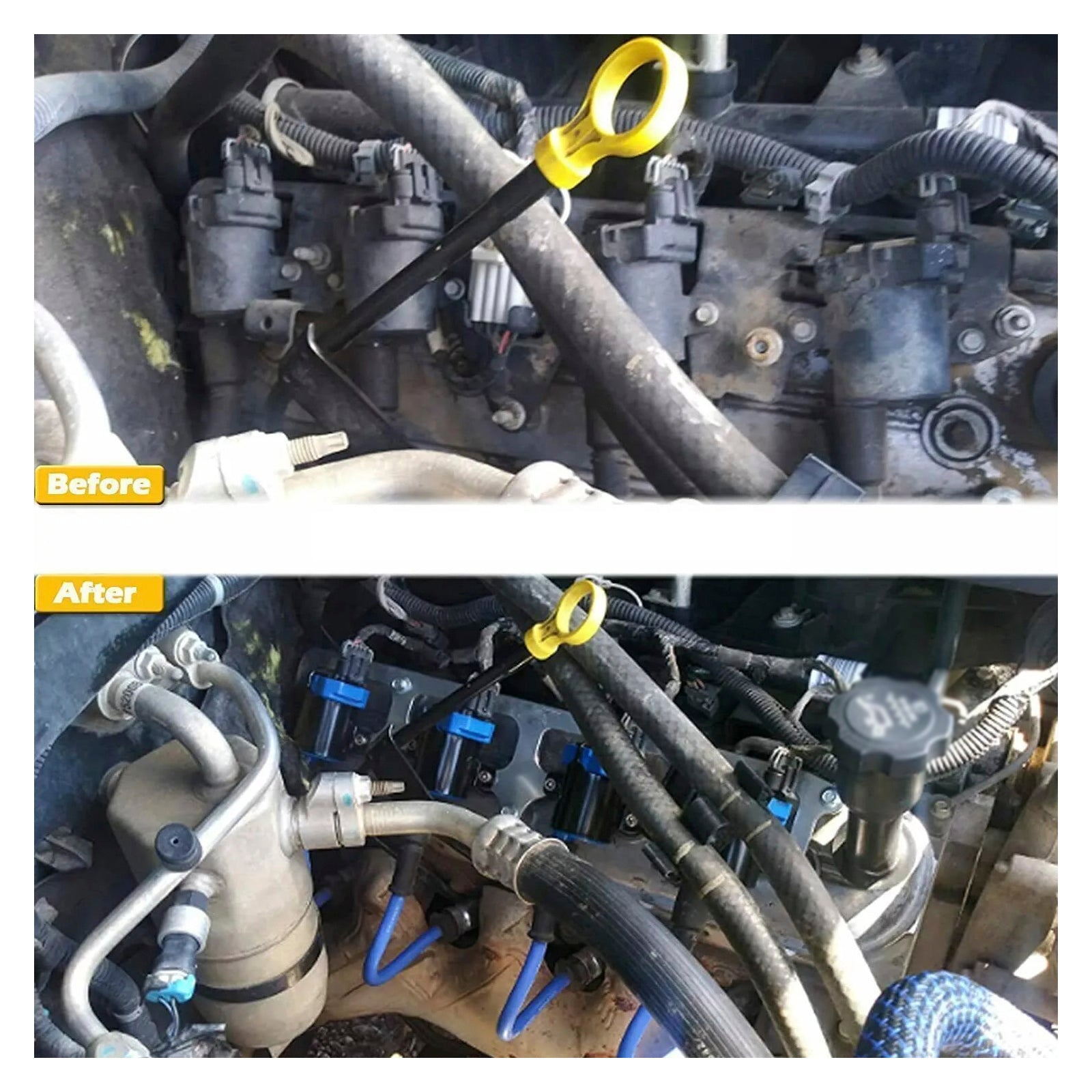 5.3L LS Truck Side Bolt Coil-beugels monteren kleppendeksel 19005218 D585 LSX Swap