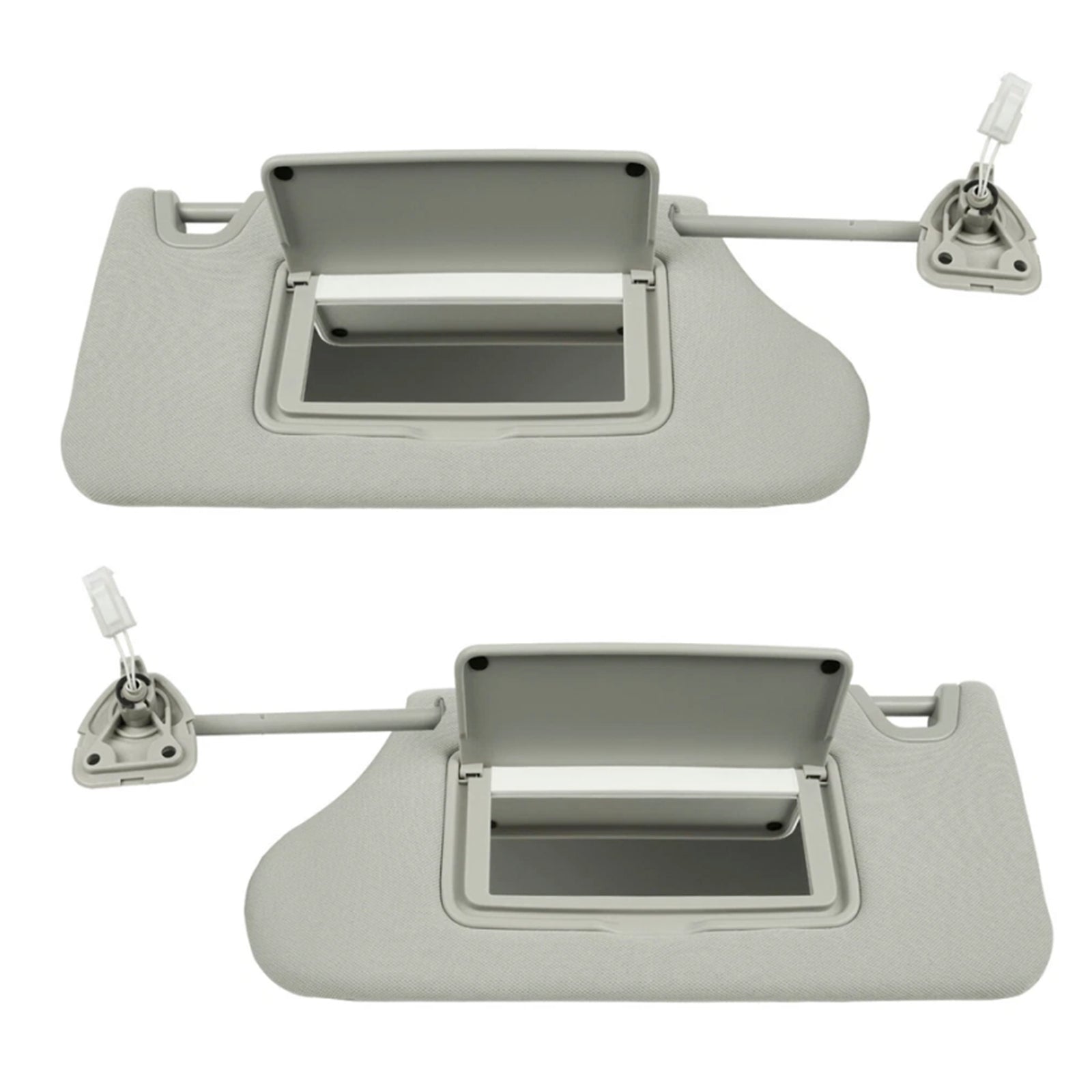 2 piezas de parasol gris izquierdo para Nissan Altima 2013-2018 & Derecha 96401-3TA2A 96400-3TA2A