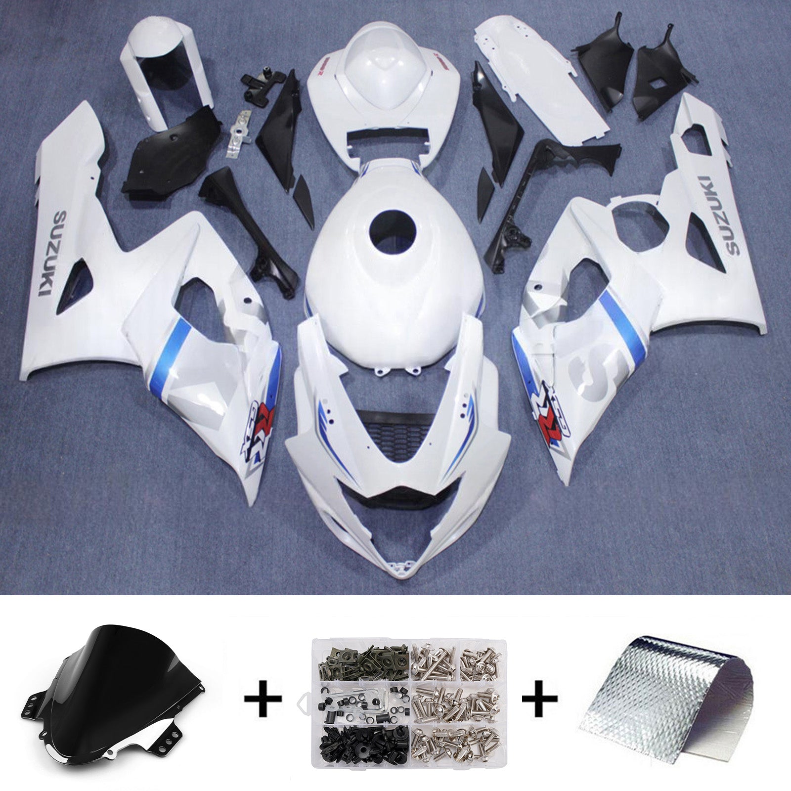 Injection Fairing Kit Bodywork Plastic ABS For Suzuki GSXR1000 2005-2006 K5