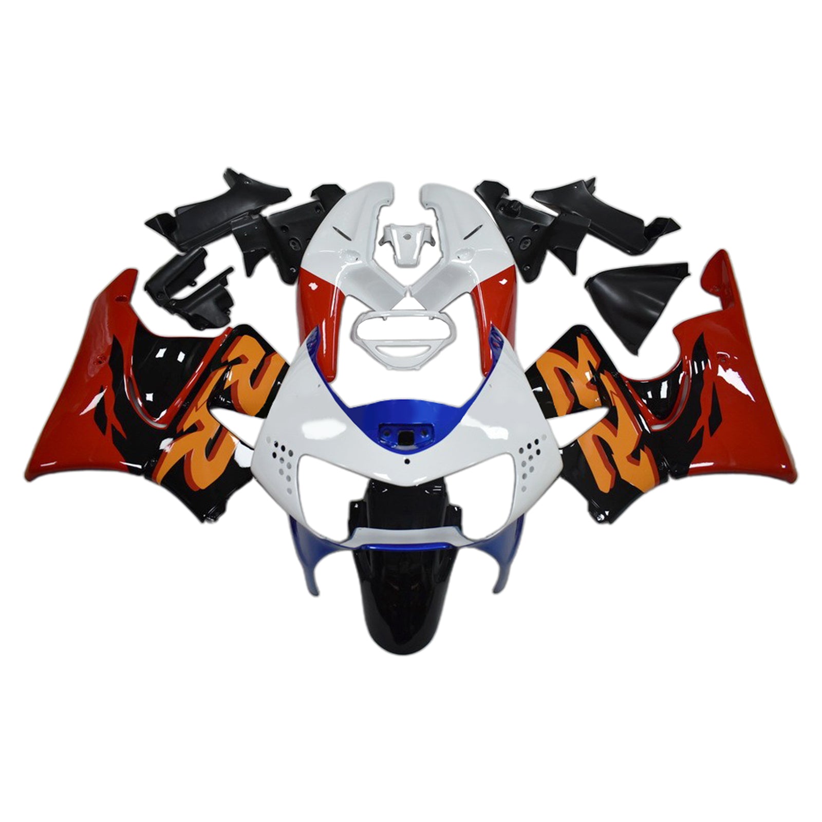 1998-1999 Honda CBR900RR 919 Injeksjon Fairing Kit Bodywork Plastic ABS