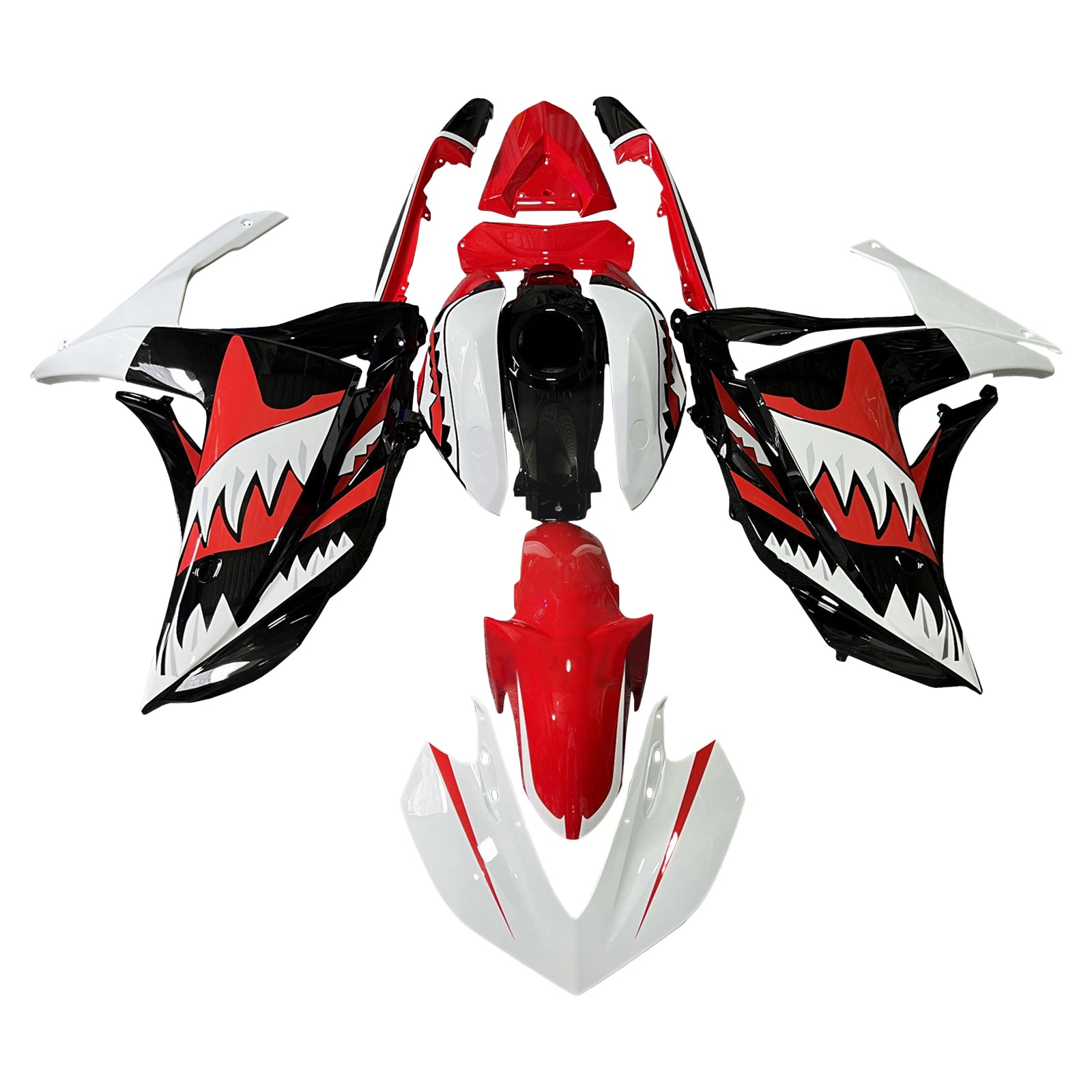 Kit de carénage d'injection carrosserie ABS pour Yamaha YZF-R3 2014-2018 R25 2015-2017