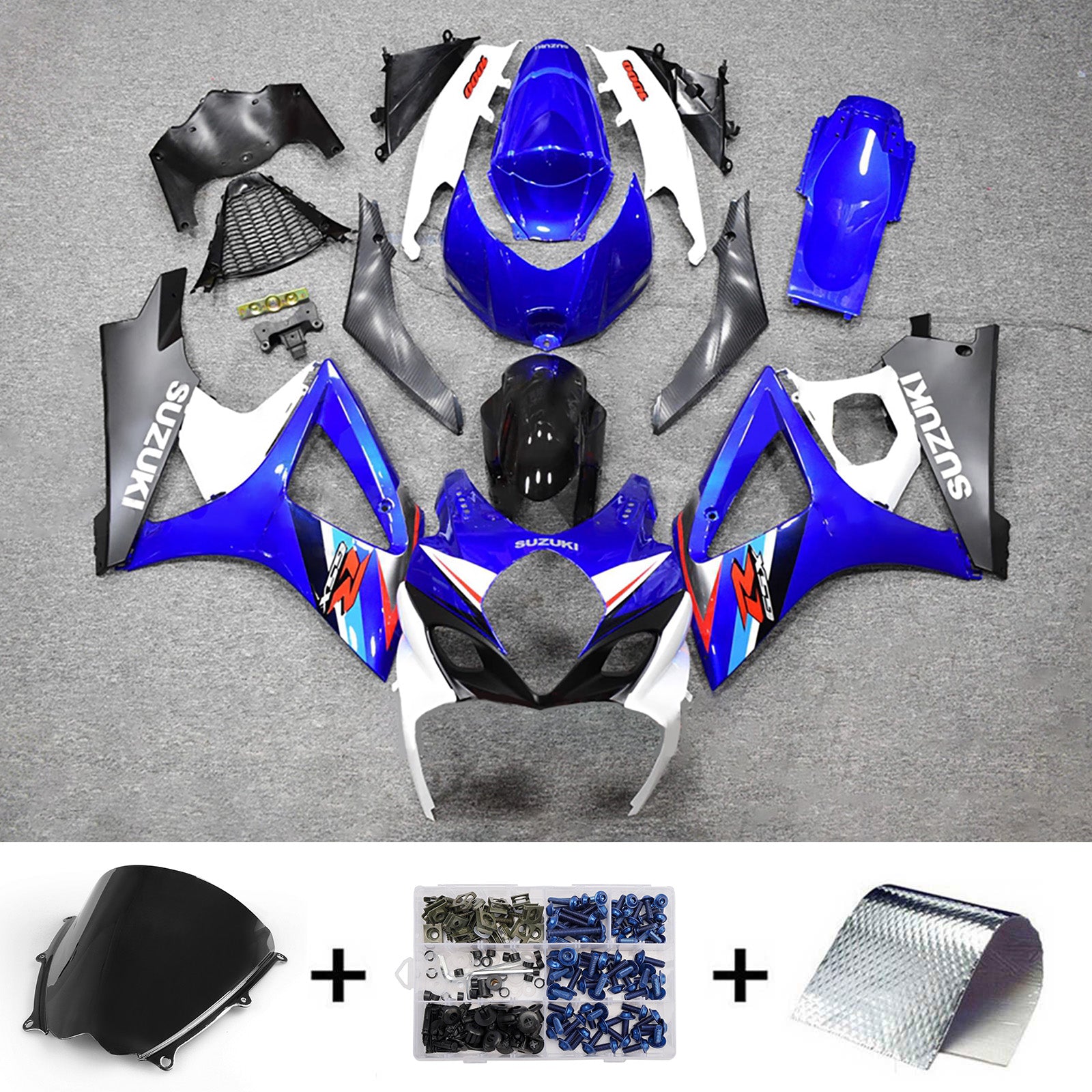 Injection Fairing Kit Bodywork Plastic ABS For Suzuki GSXR1000 2007-2008 K7