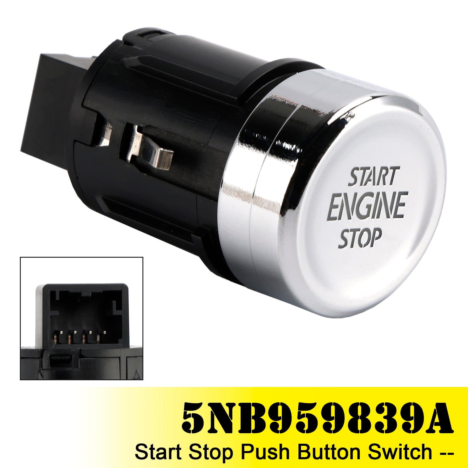 2018-2021 VW Tiguan Start Stop Push Button Switch 5NB959839A