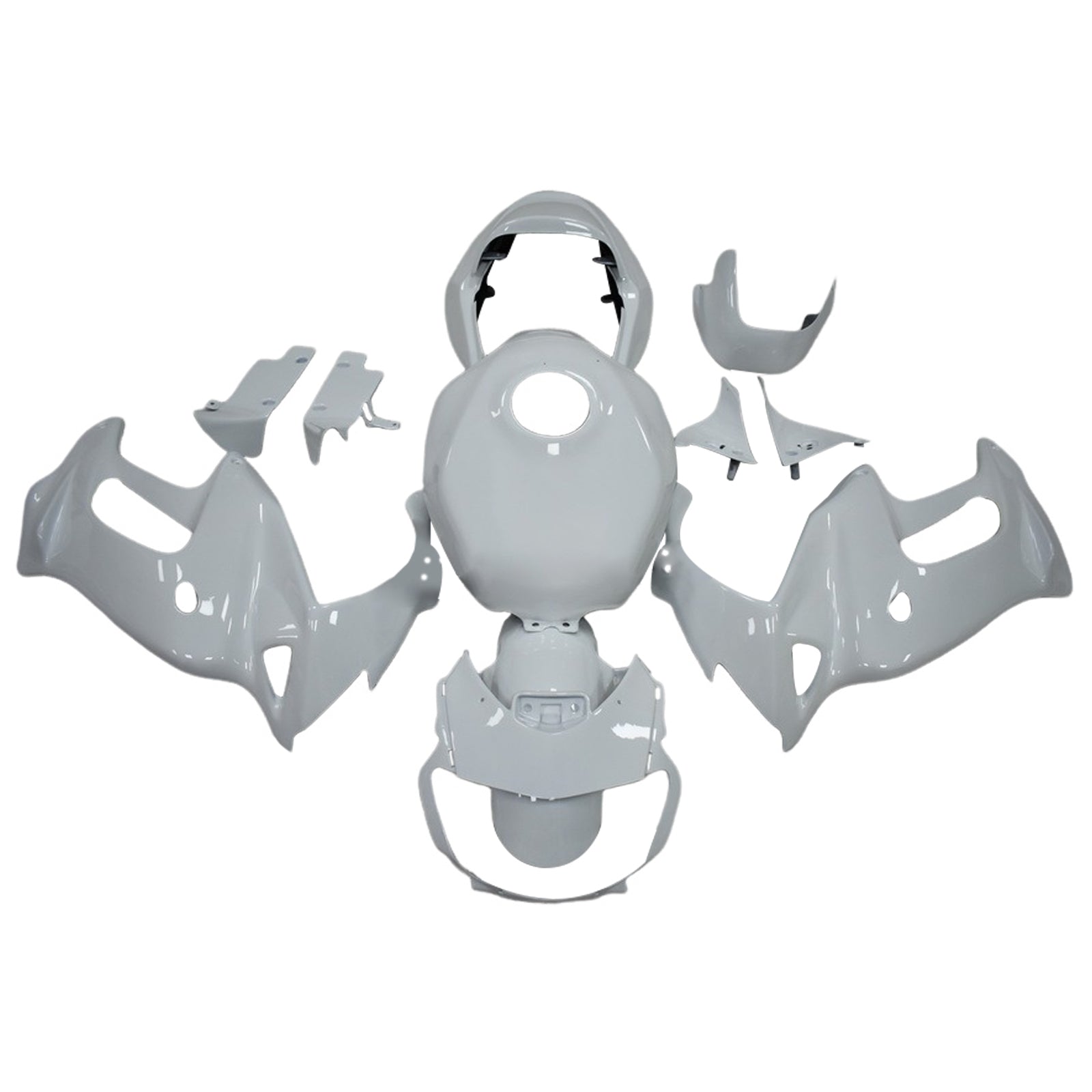 1997-2005 Honda VTR1000F Injektionsmässa Kit Bodywork Plastic ABS