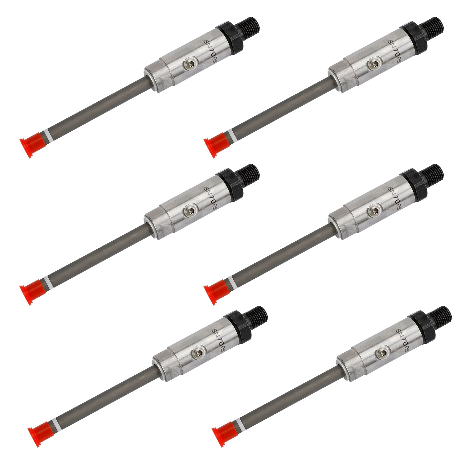 6pcs 8n-7005 Bocal de lápis de injetor de combustível para Caterpillar CAT 3304 3306B MOTOR