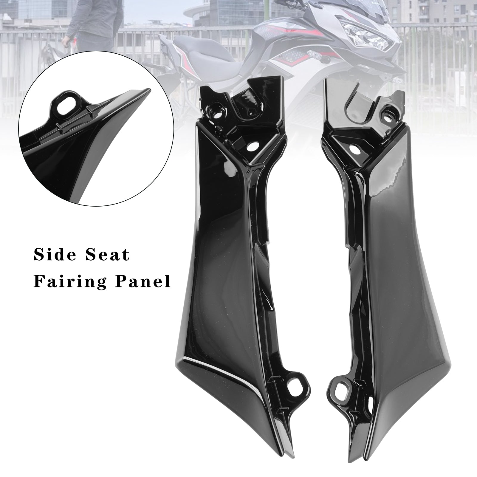 2022-2024 Kawasaki Versys 650 KLE650 Sidesete Fairing Panel Cowl