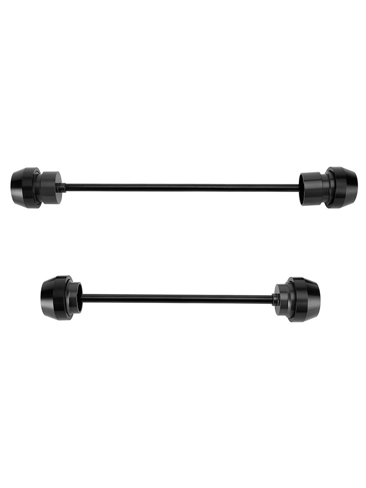 Protector de rueda deslizante de eje delantero trasero Cnc negro apto para Yamaha Yzf-R7 21-23 22