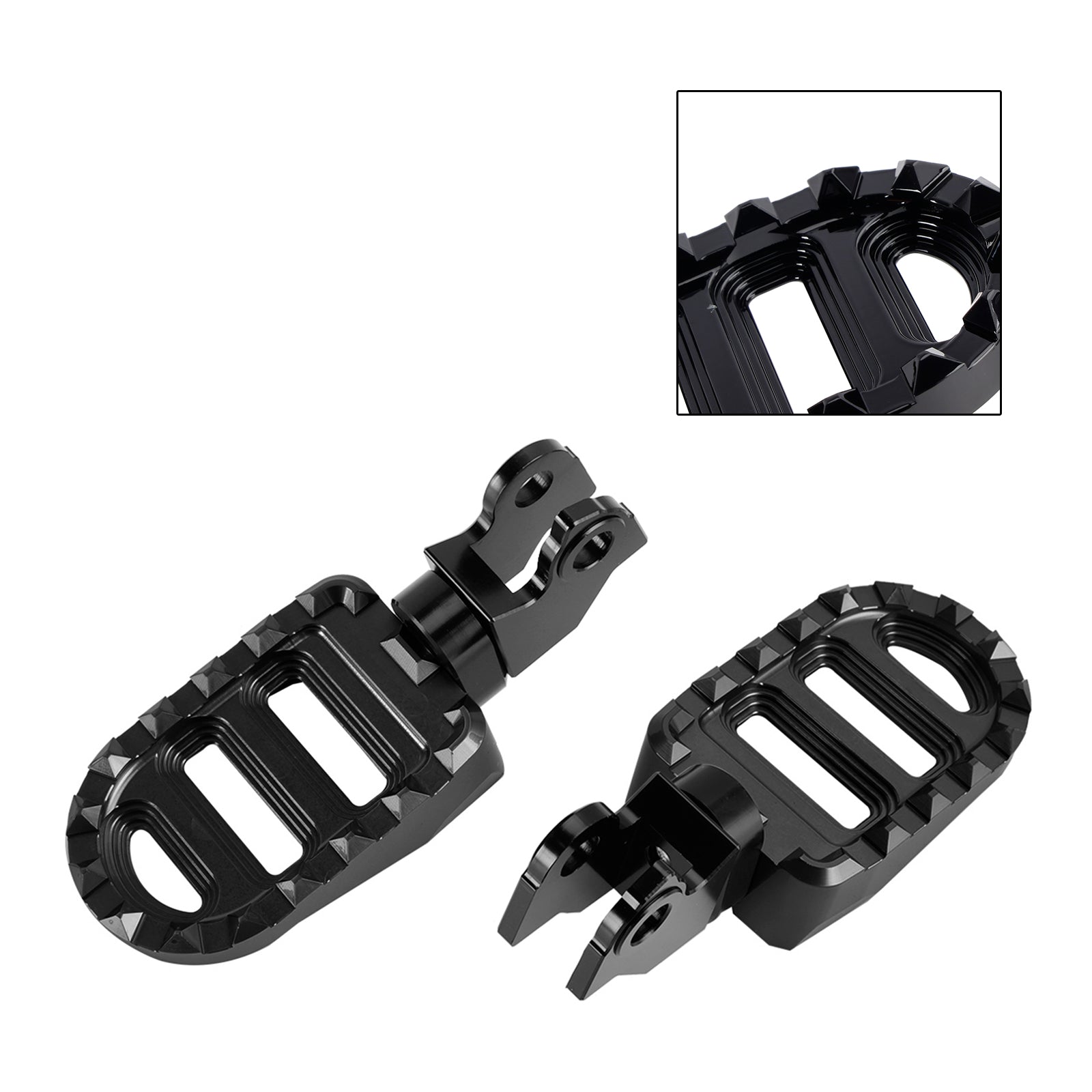 Pegs de pé de frente para os pés da frente Faixa para Honda CL250 CL300 CL500 TRAIL 125 2023-2024