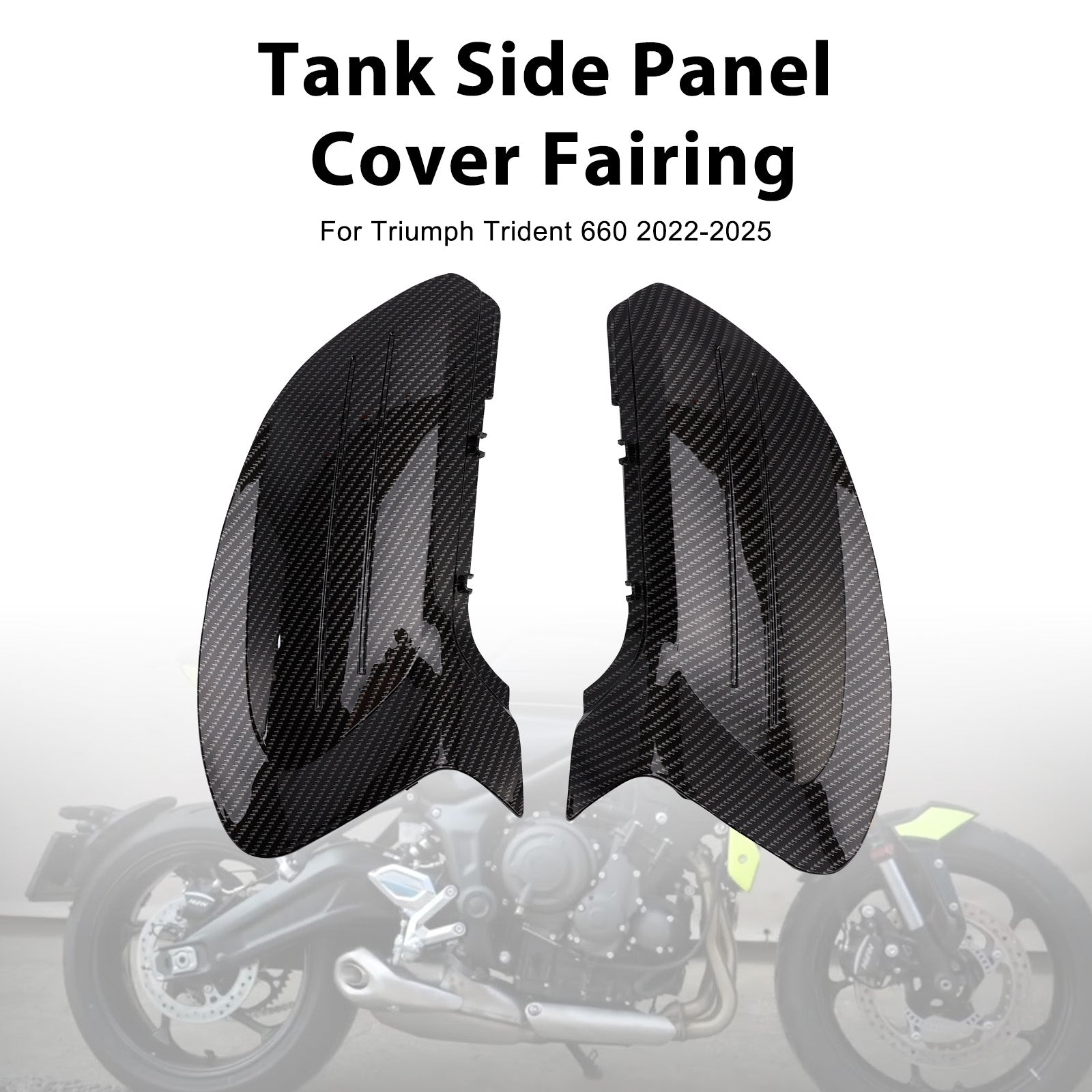 Tank Side Cover Panel Fairing For Trident 660 2022-2025