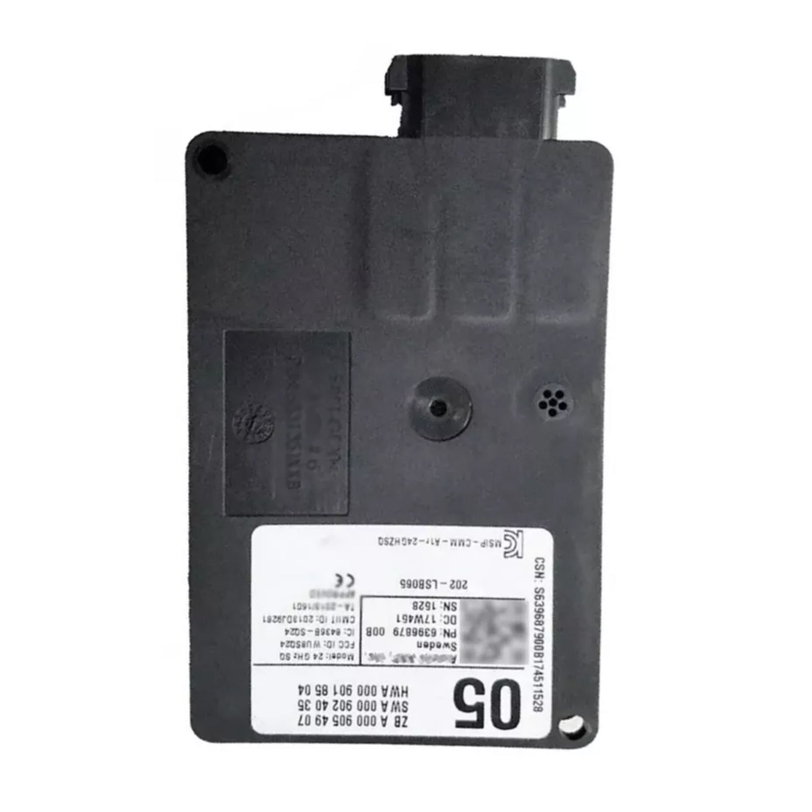 Mercedes 2017-2019 W222 W217 W205 SL63 AMG Conversível Novo Sensor de Radar Unidade de Controle Distronic A0009054907