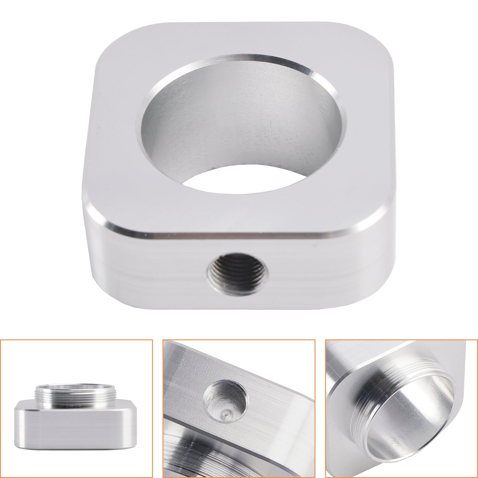 Adaptador IsoStrut Trunnion-acoplador roscado para Fox 398-00-842 Dyno ISO Strut