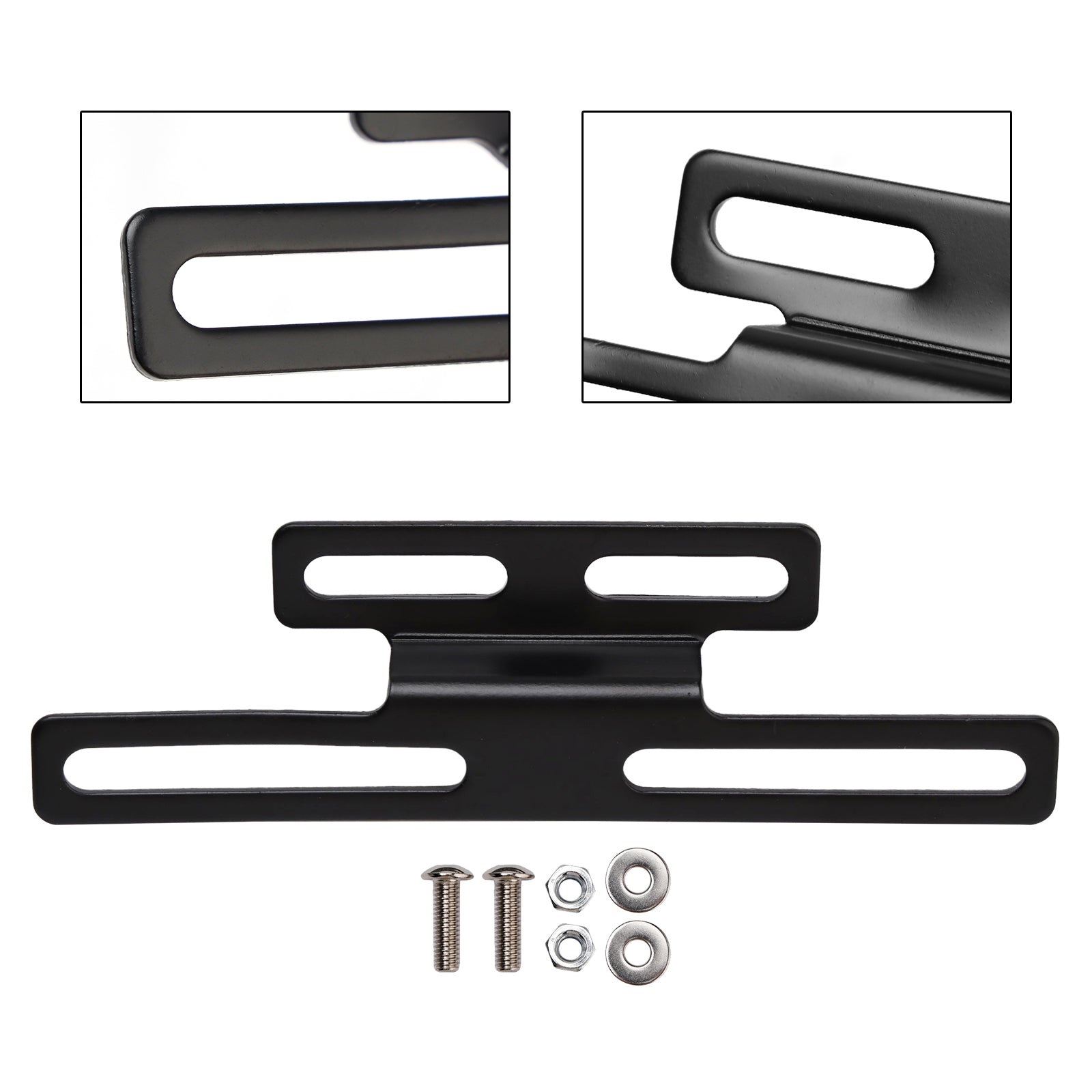 Universal Motorcycle Rear License Number Plate Frame Holder Bracket
