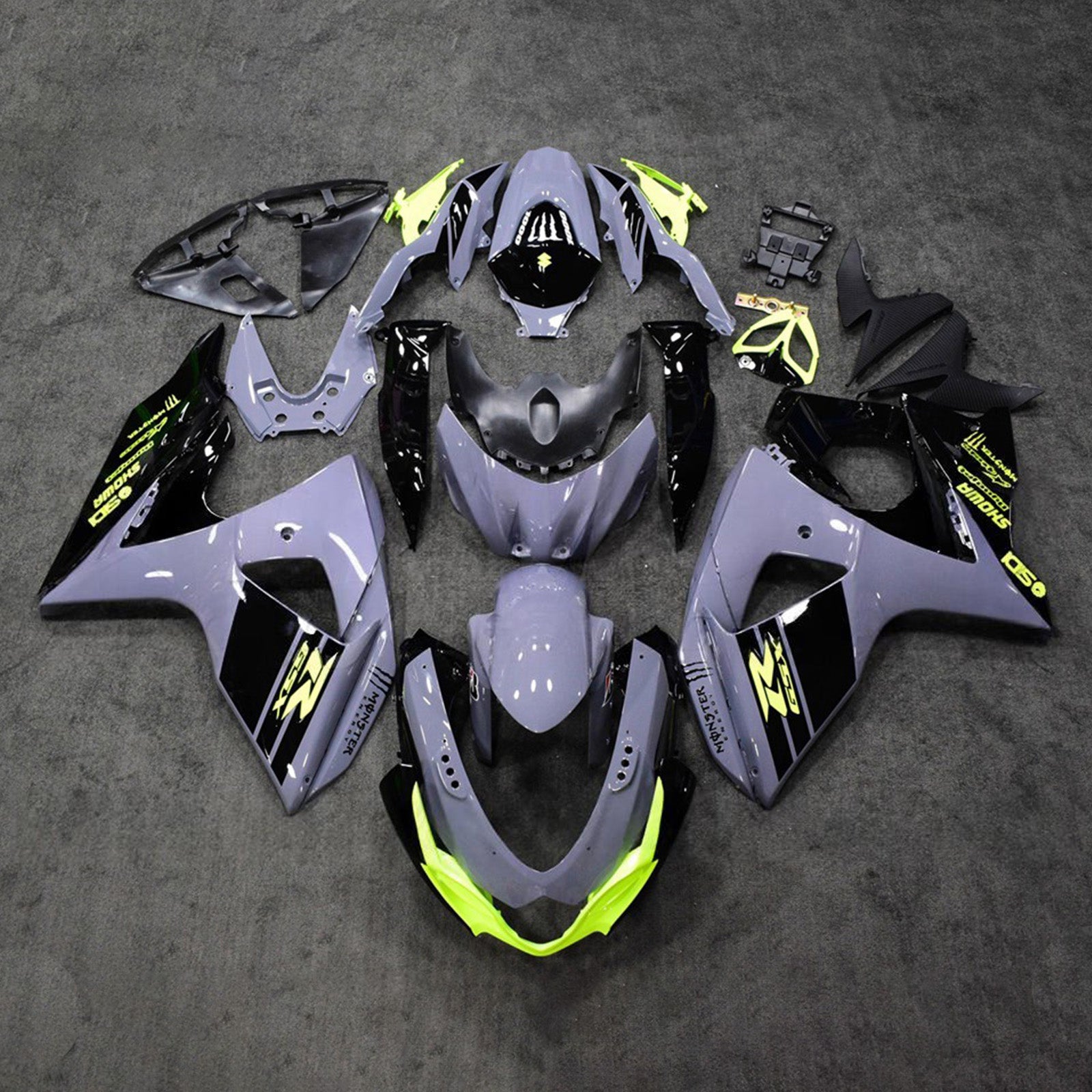 Injection Fairing Kit Bodywork Plastic ABS For Suzuki GSXR1000 2009-2016 K9