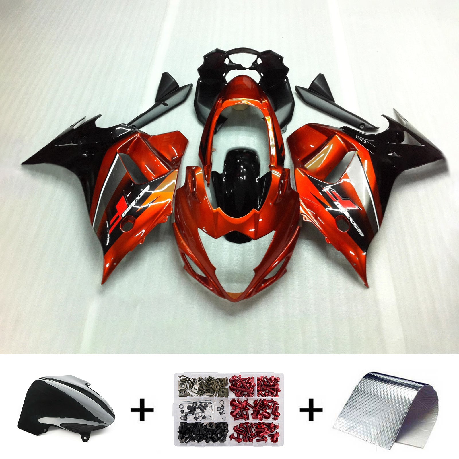 Injection Fairing Kit Bodywork Plastic ABS For Suzuki Katana GSX650F 2008-2013
