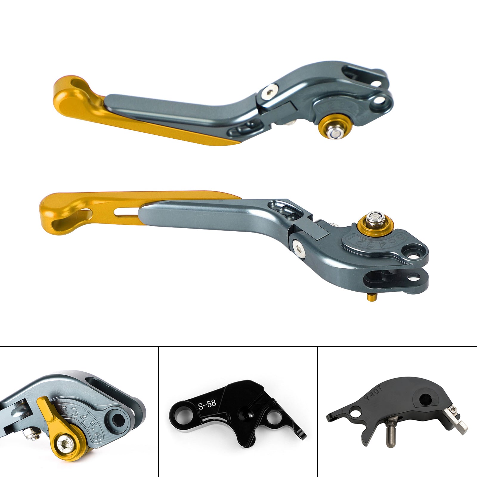 2022-2023 YAMAHA YZF R7 MT-10/SP FZ-10/SP Palanca de freno de embrague ajustable