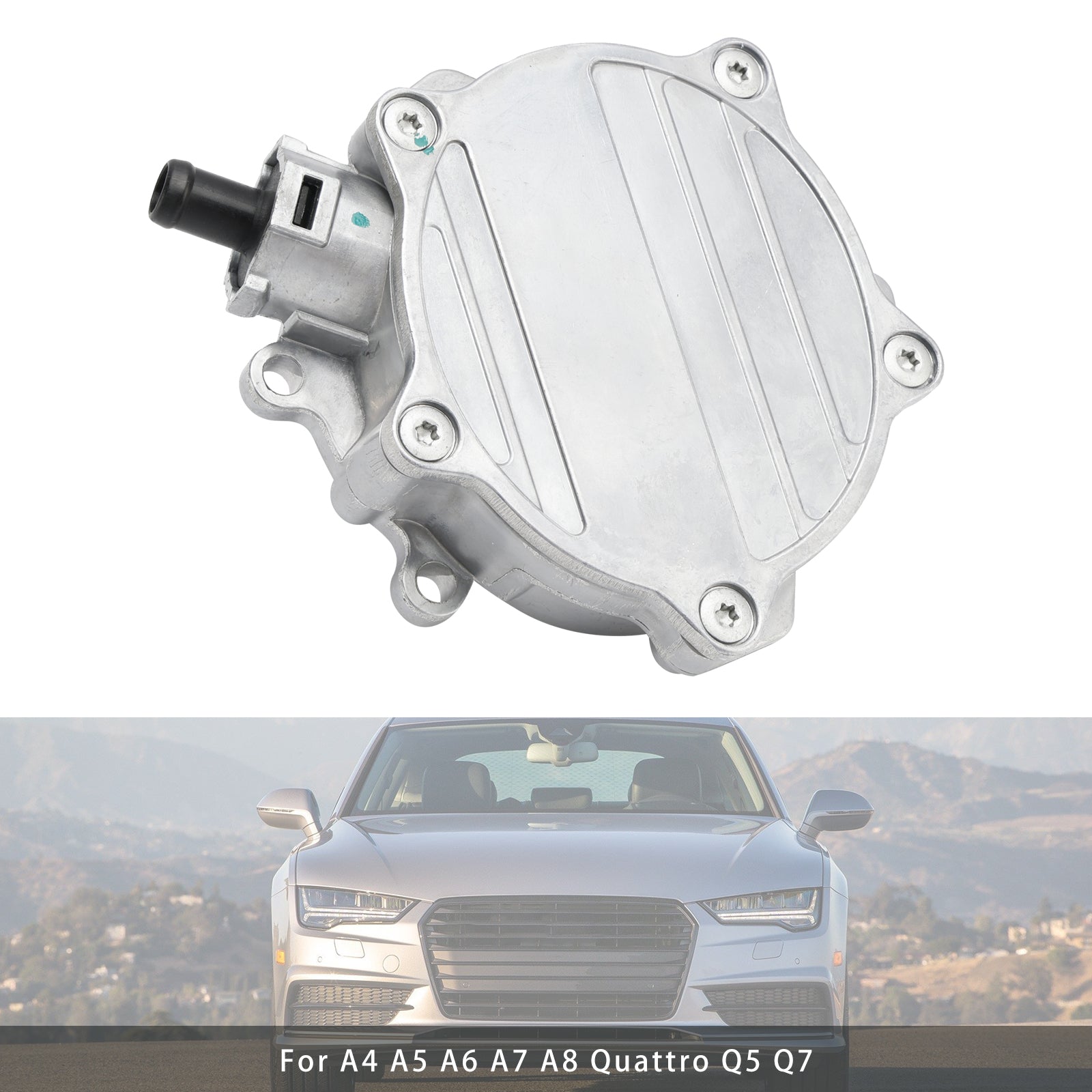 2008-2009 Audi A5 Quattro V6 3.2L Brake Vacuum Pump 06E145100M