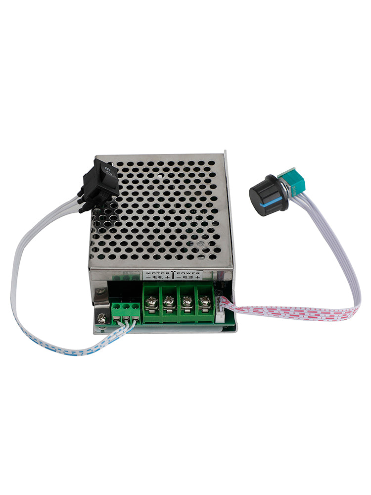 DC10V-50V 12V 24V 36V 40A PWM DC Controlador de velocidad del motor CW CCW Interruptor reversible