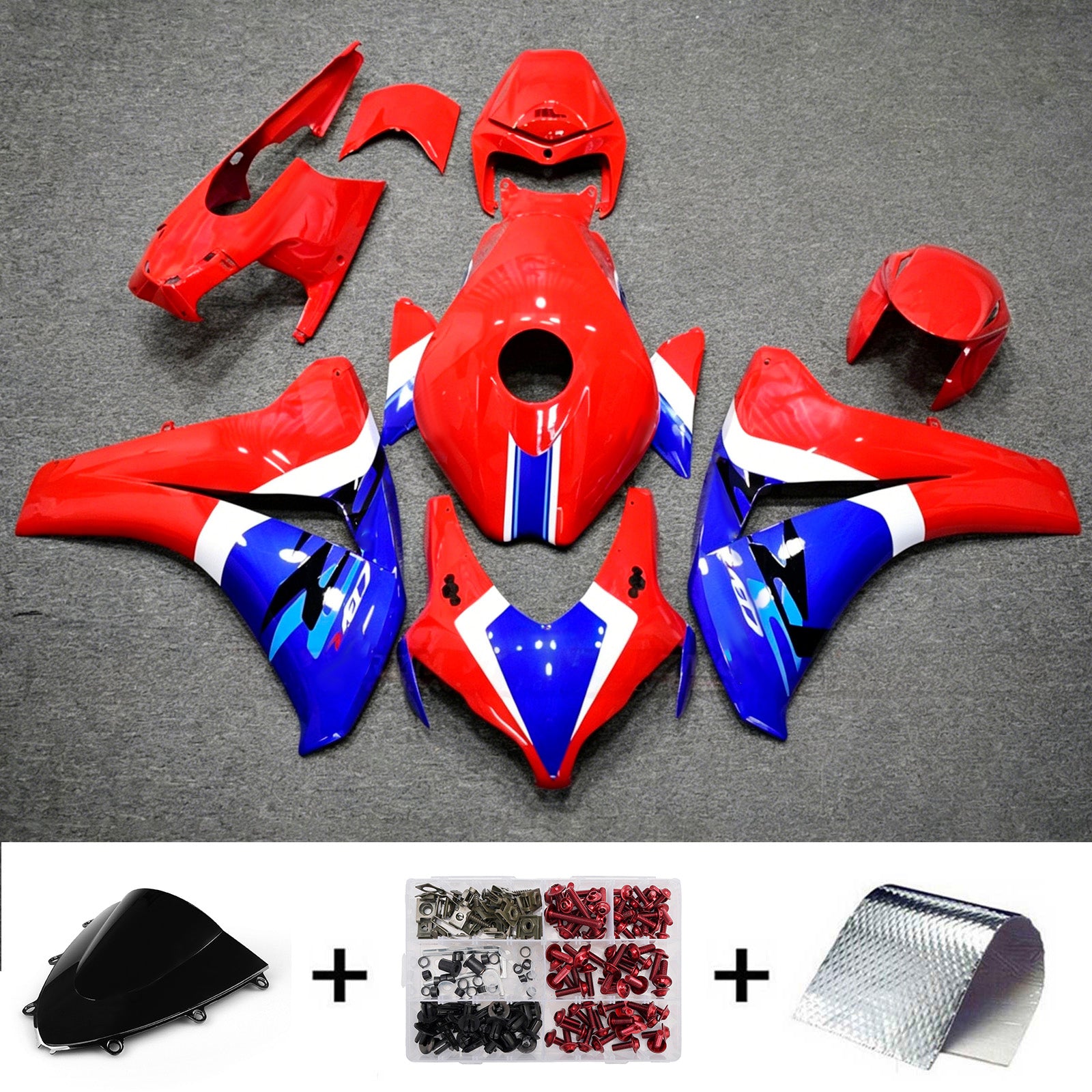 Injection Fairing Kit Bodywork Plastic ABS For Honda CBR1000RR 2008-2011
