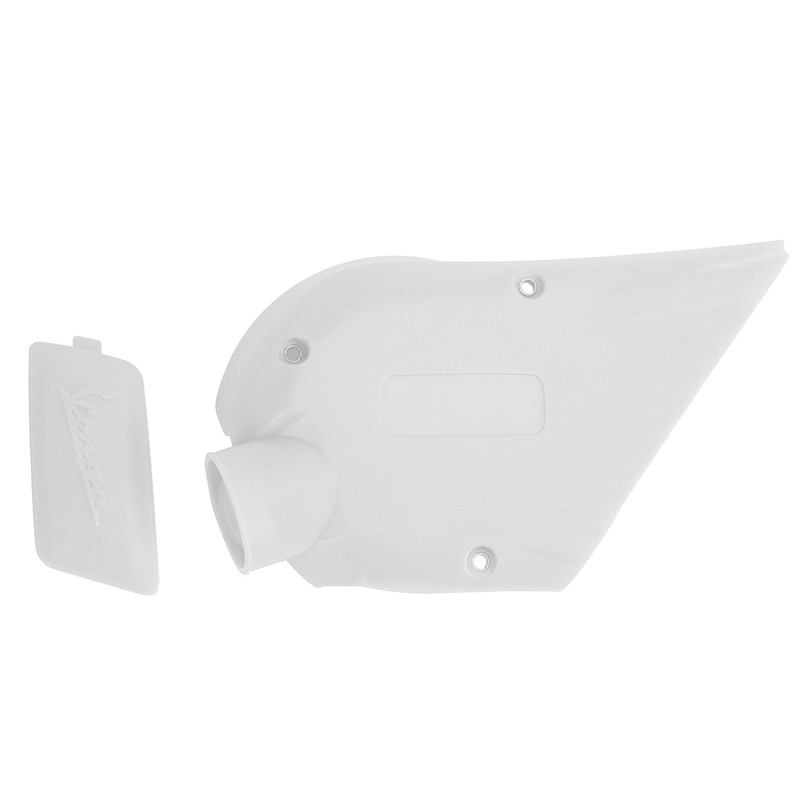 Vespa Sprint Primavera 150 Motorbeschermer Versnellingsbak Transmissiekap Wit