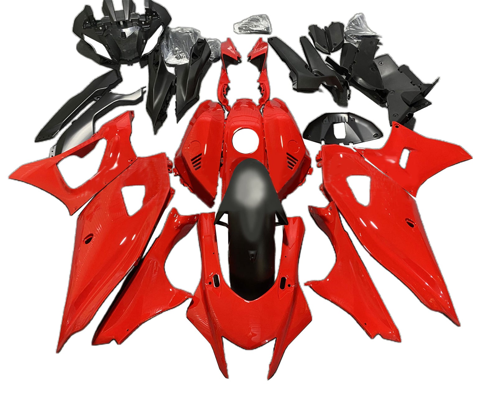 Kit de carénage Yamaha YZF-R7 2021-2024, carrosserie en plastique ABS