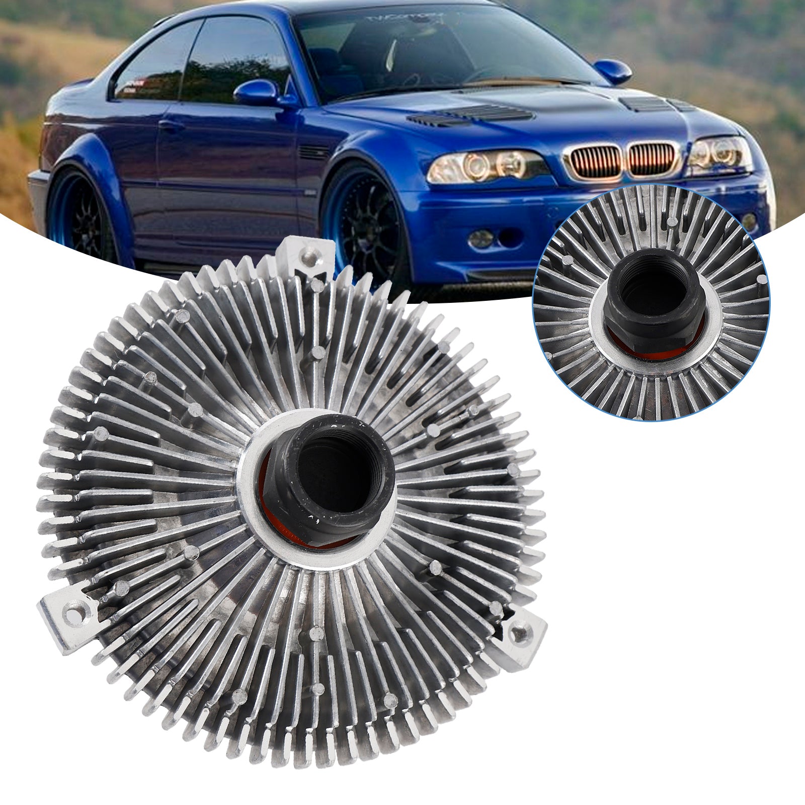 2000-2006 BMW 320 CI E46 I6 2.2L CLOCK CLOCK CLOCK CLOCK BETROL RADIÁTOR 11521719269 11521719046