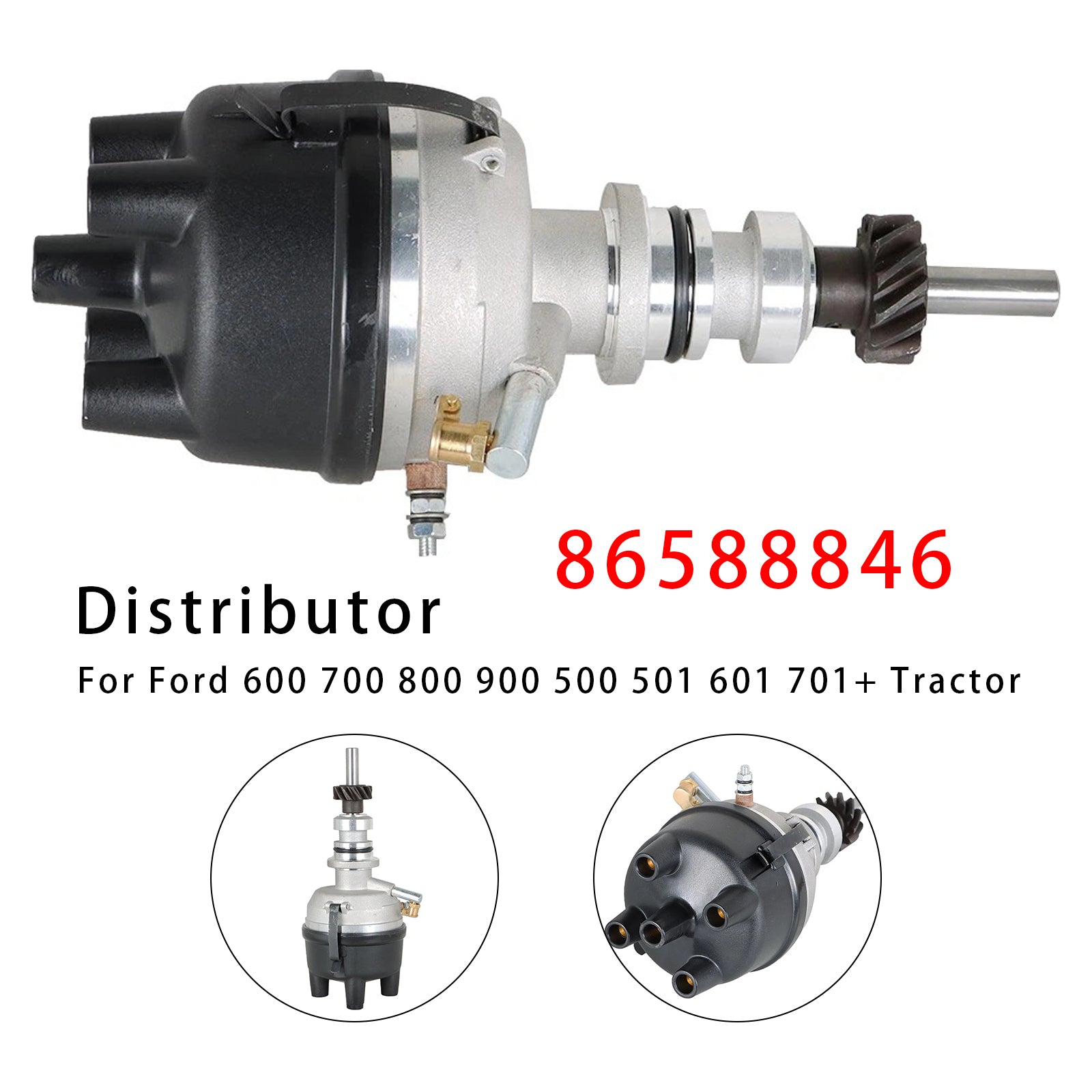 Distributor 86588846 For Ford 600 700 800 900 500 501 601 701+ Tractor