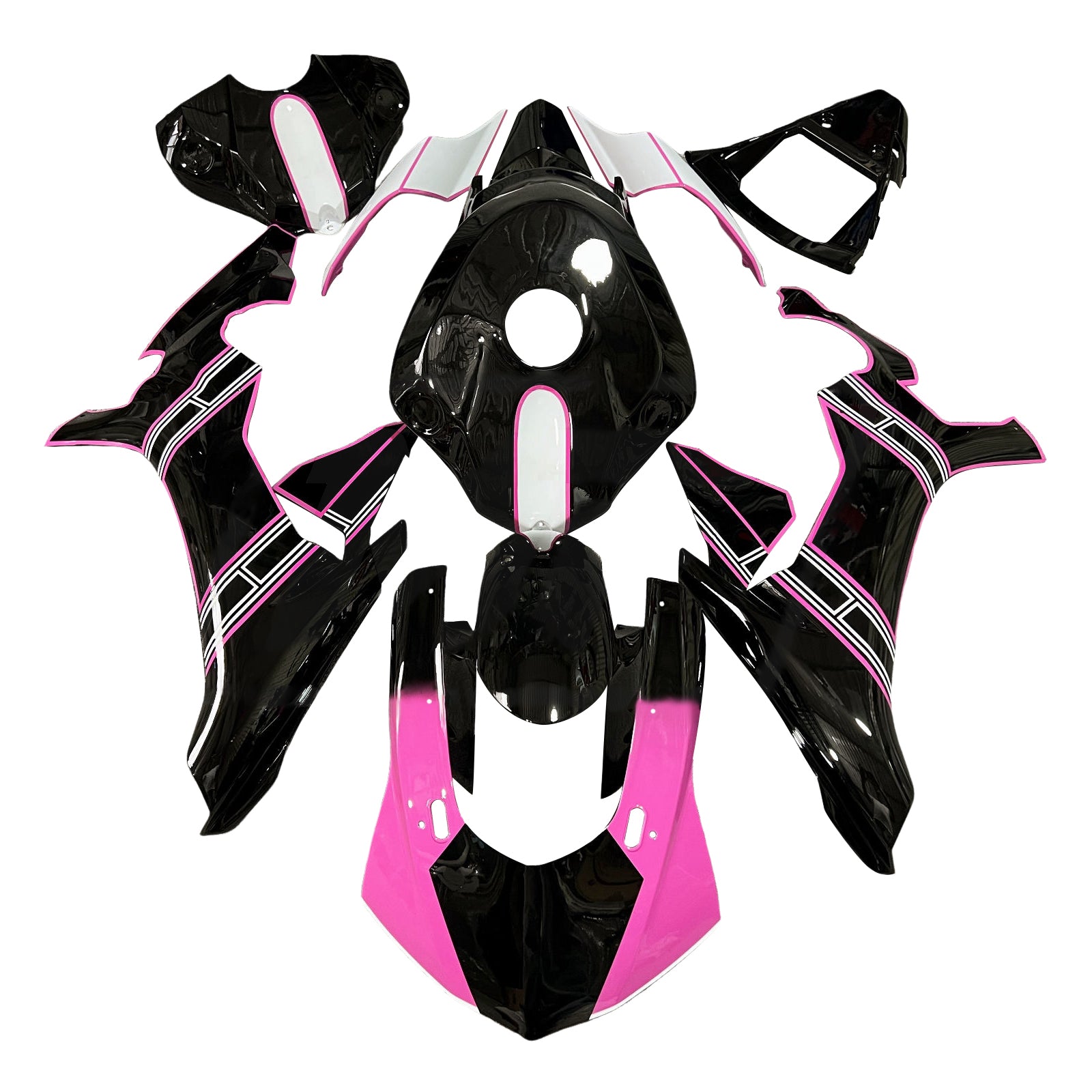 Injection Fairing Kit Bodywork Plastic ABS For Yamaha YZFR1 YZF-R1 2015-2019