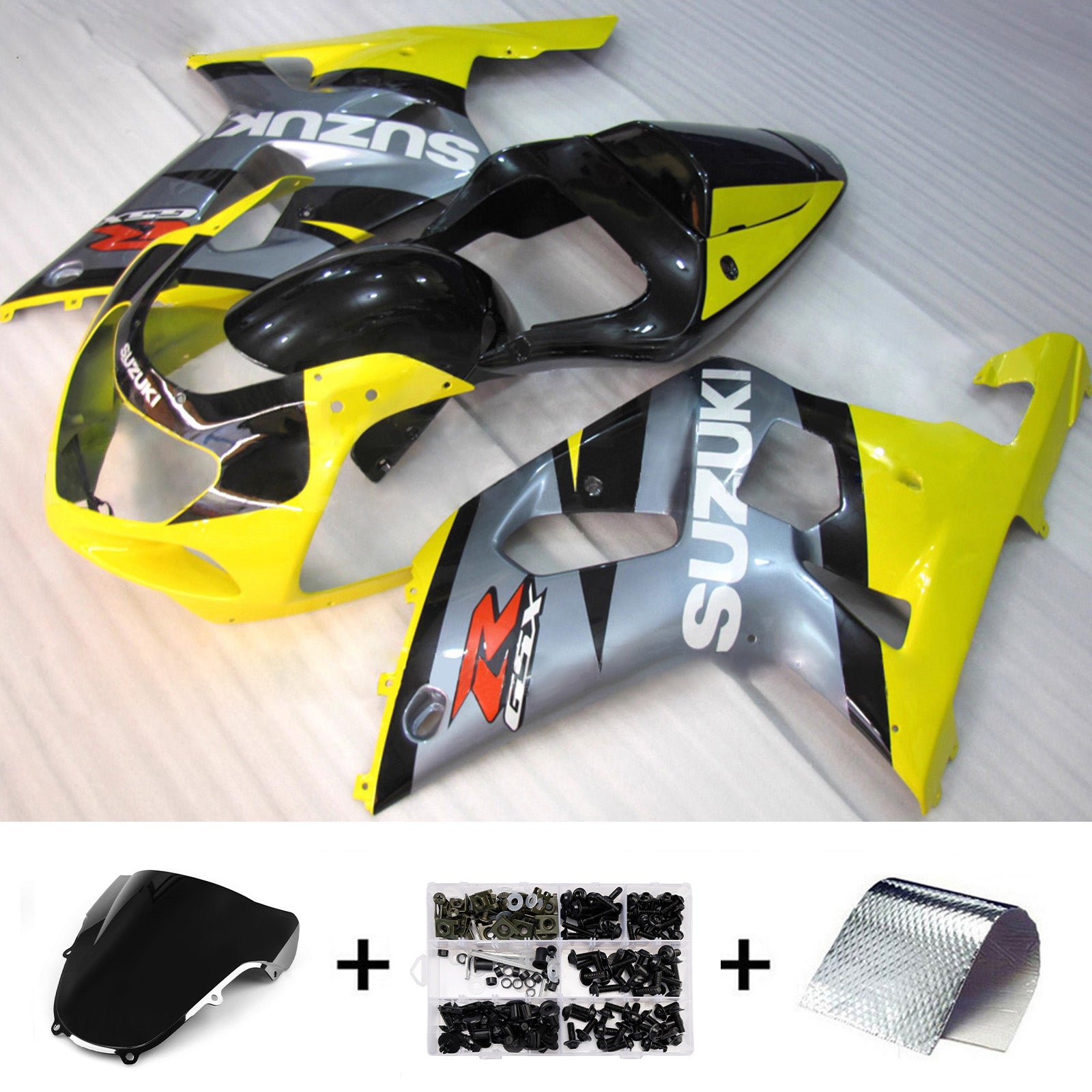 Injection Fairing Kit Bodywork For Suzuki GSXR600 2001-2003 GSXR750 2000-2003 K1