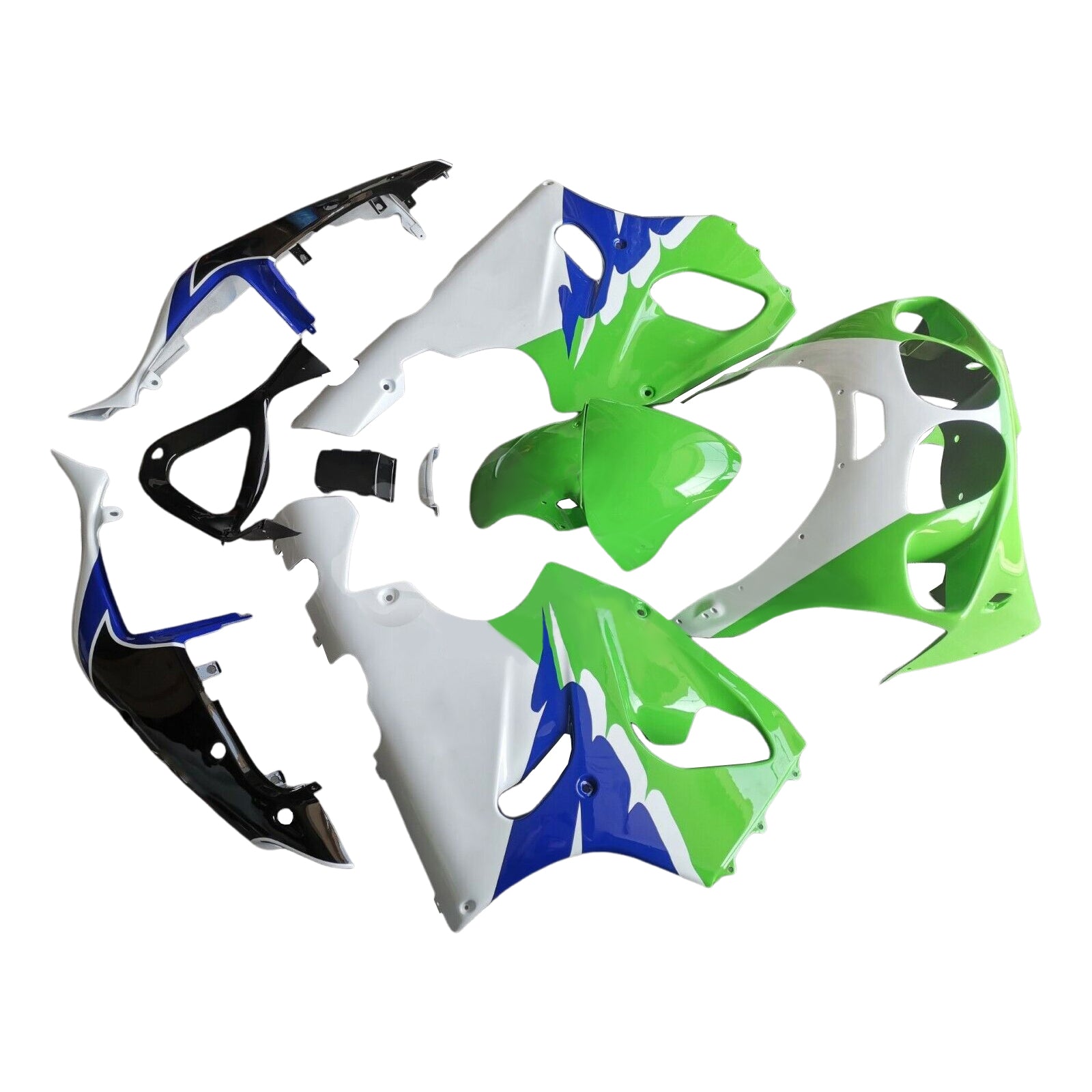 1996-2003 KAWASAKI ZX-7R Injektionsmässa Kit Bodywork Plastic ABS