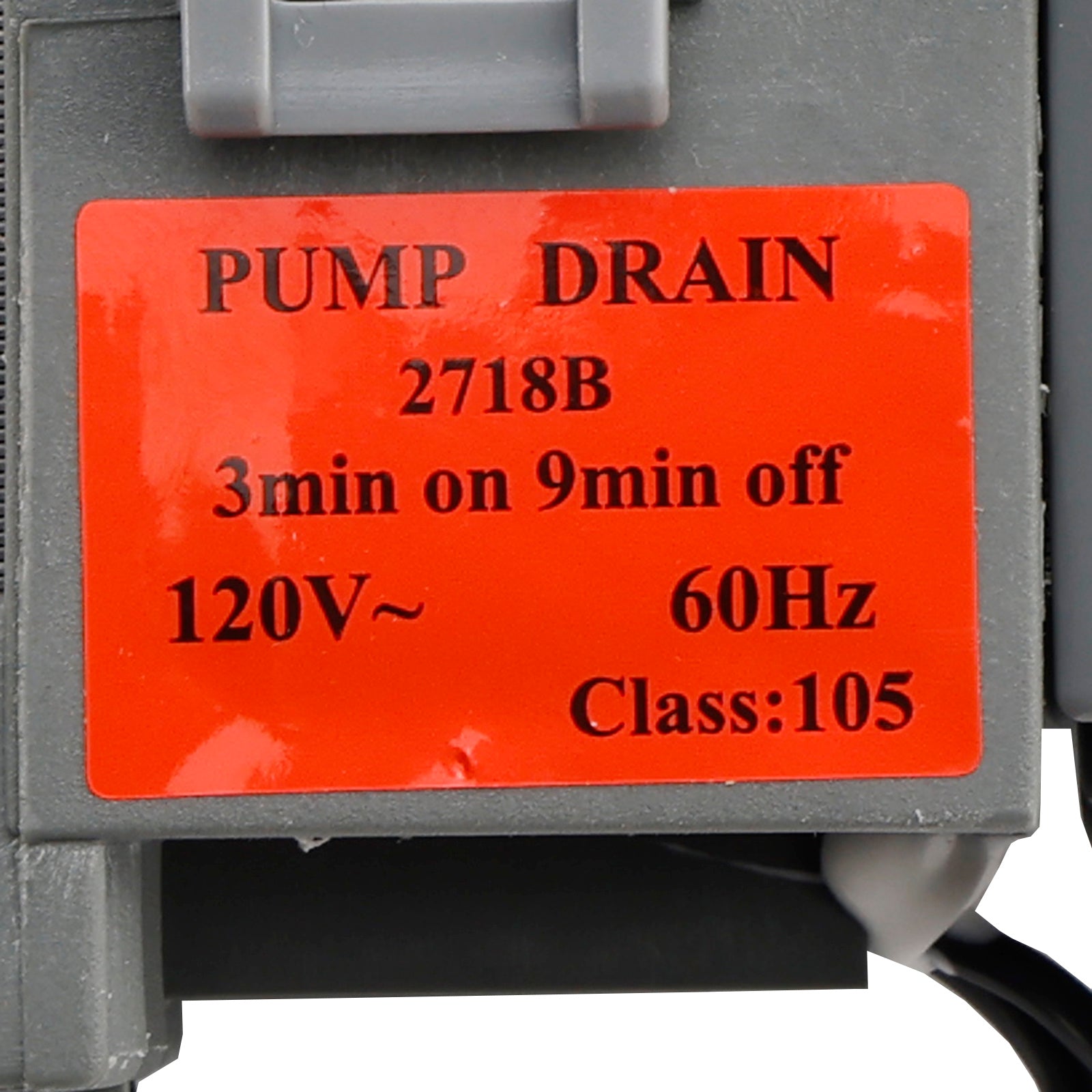 WG04F10194 Diskmaskin dräneringspump för GE för MIDEA 11001011000221 120V 60Hz