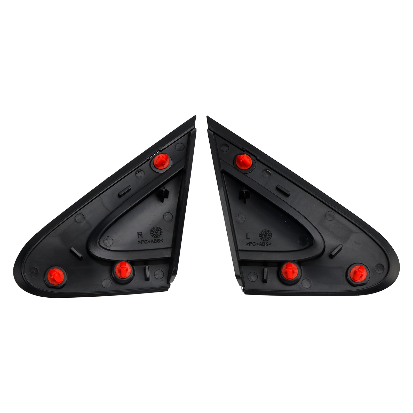 Garniture de rétroviseur latéral gauche et droit, moulage d'angle pour Chrysler 200 2015 – 2017