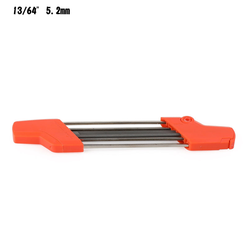 2 In 1 Easy File Chainsaw Chain Sharpening Tool Fit STIHL 13/64" 5.2mm Replace