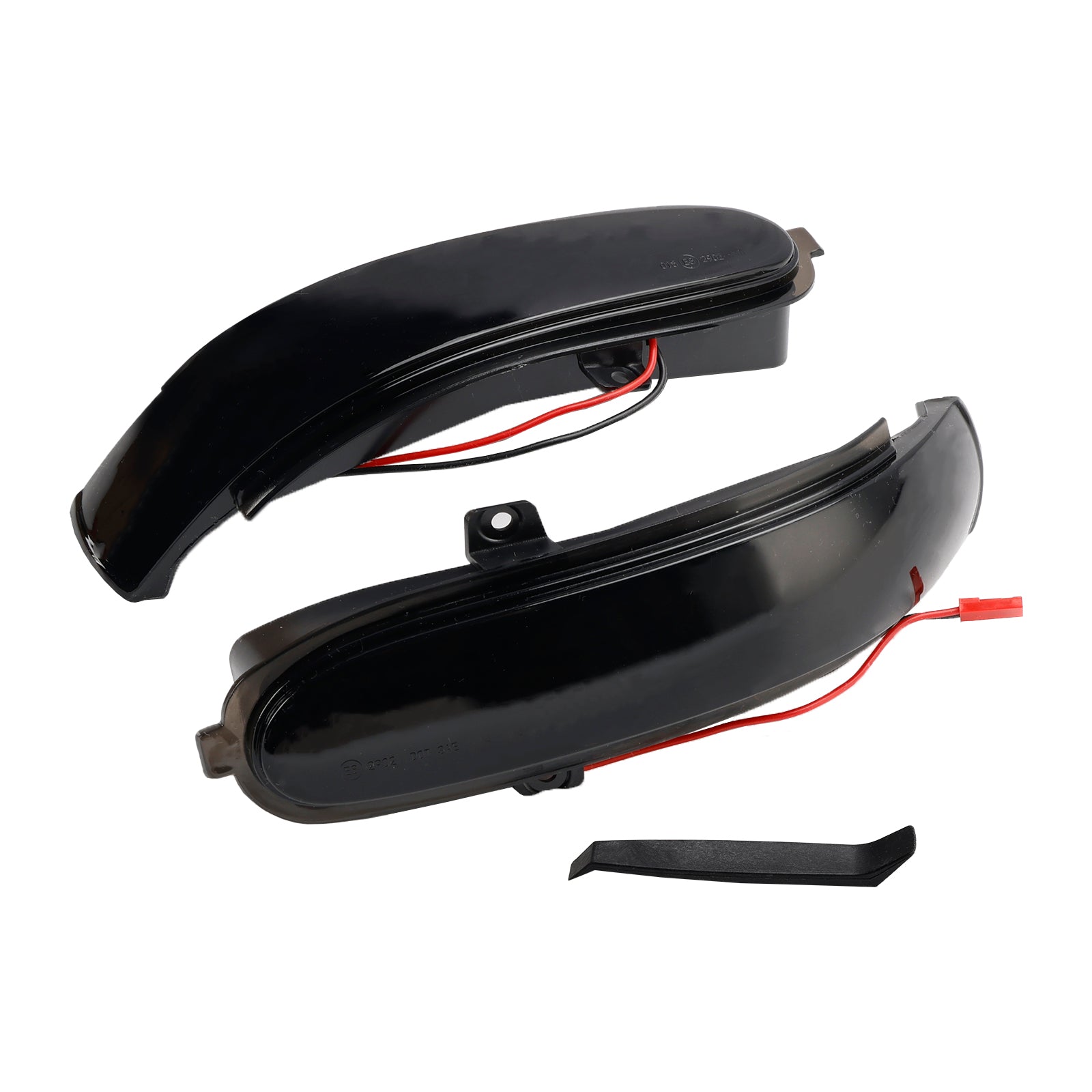 Clignotant séquentiel à LED fumé intégré au rétroviseur pour Mercedes-Benz Classe C W203