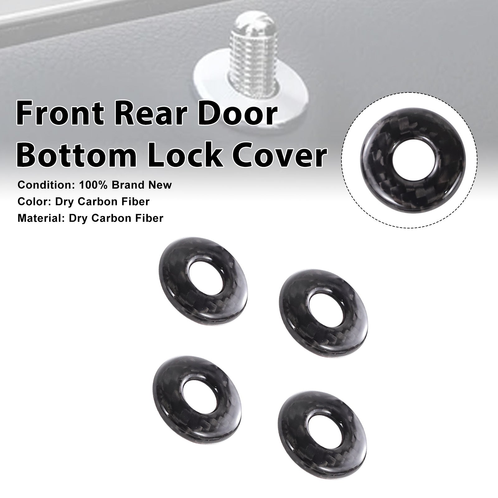 Front Rear Door Bottom Lock Cover Fit Mercedes Benz W464 W465 2019-2026