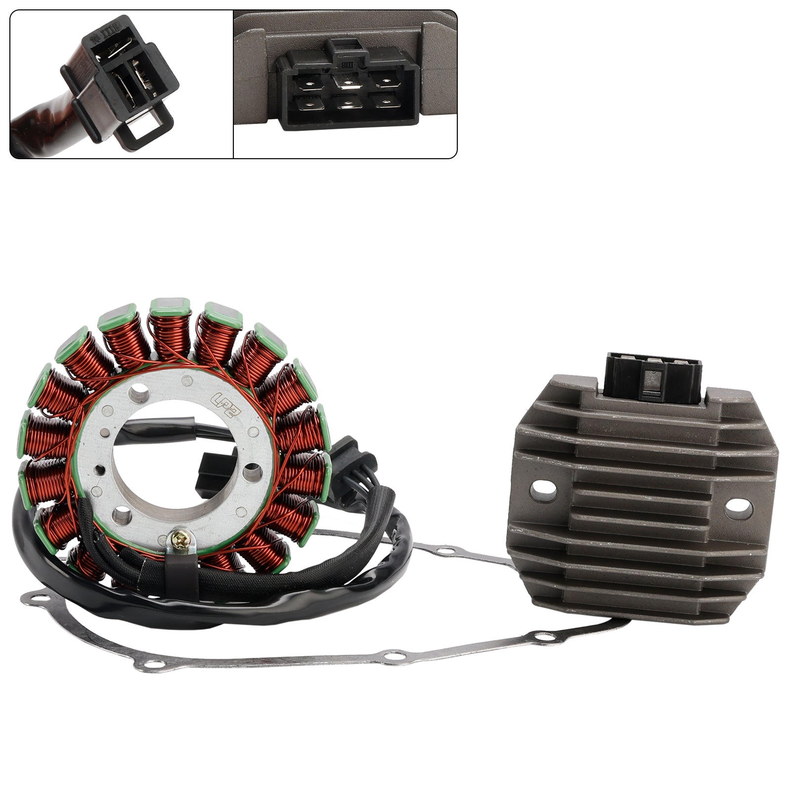 1995-1997 Kawasaki ZX-6R ZX6R ZX 600 F Magneto Coil Stator Regulator Gasket