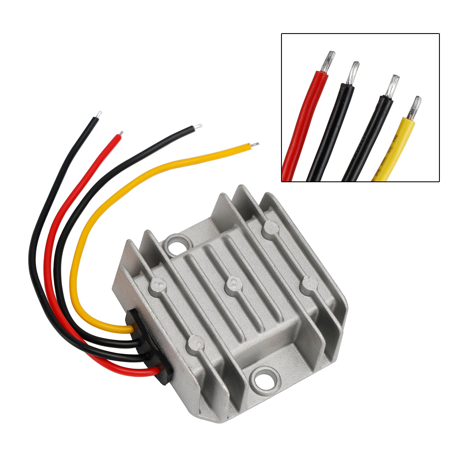 WaterProof 30-90V to 12V 3A 36W Step Down DC/DC Power Converter Regulator