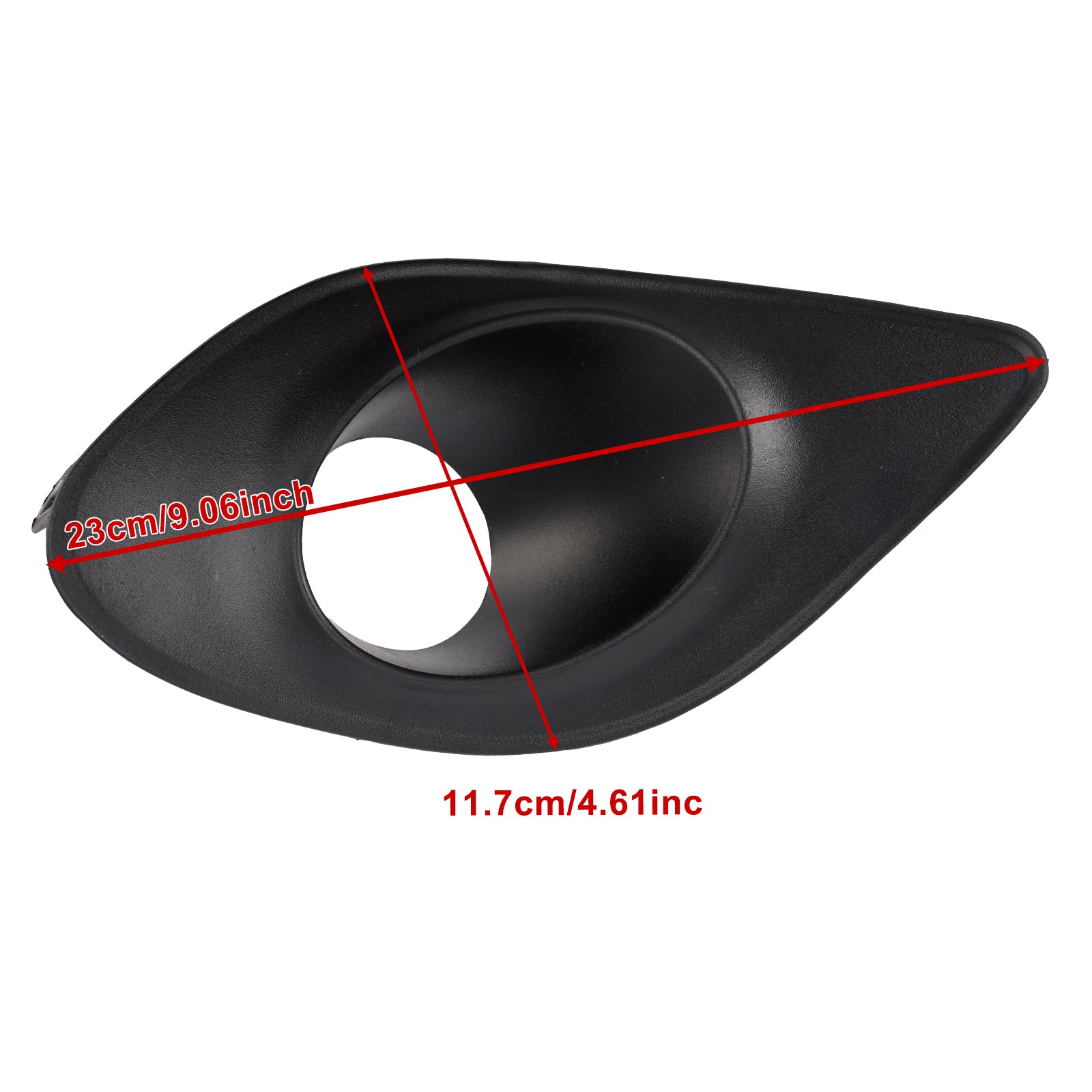 Høyre side tåkelys ramme for dodge lader 2015-2022 68280428aa