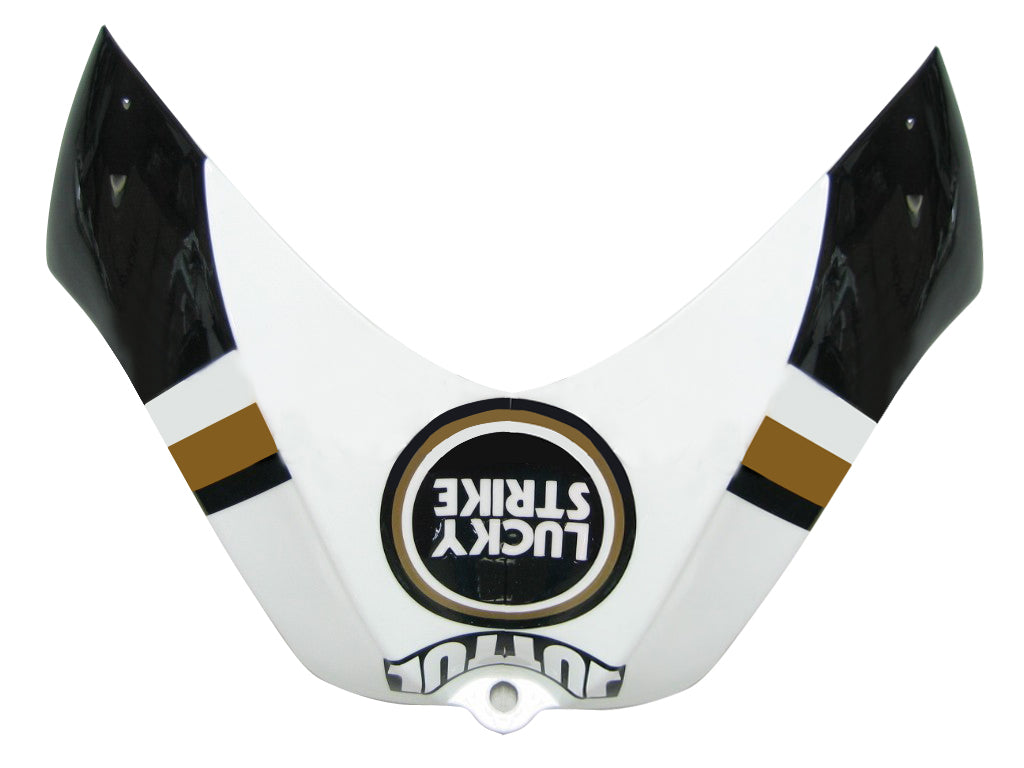 2006-2007 Suzuki GSXR 600 750 Vit svart Lucky Strike Racing Fairings Generic