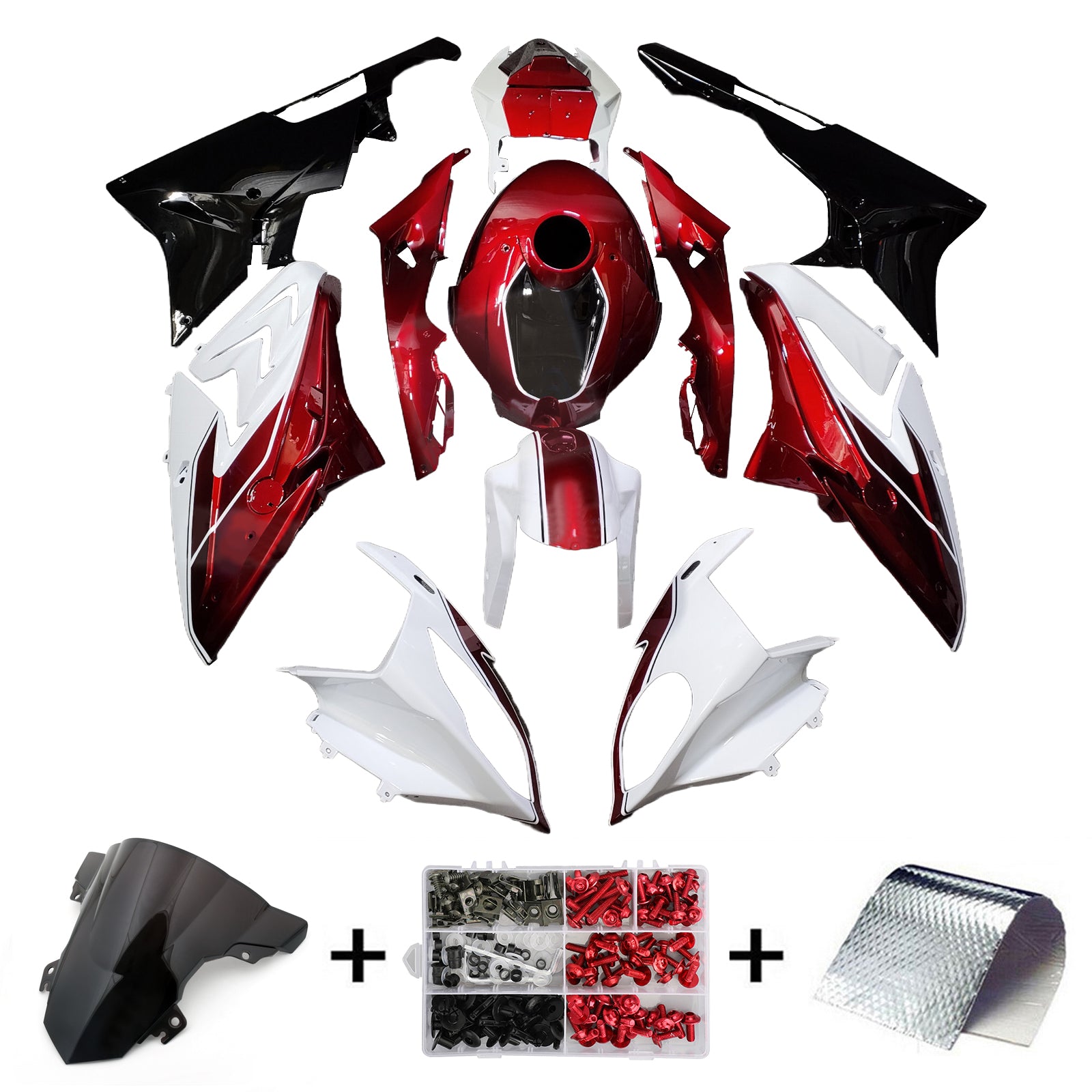 2017-2018 BMW S1000RR Injection Fairing Kit Bodywork Plastic ABS